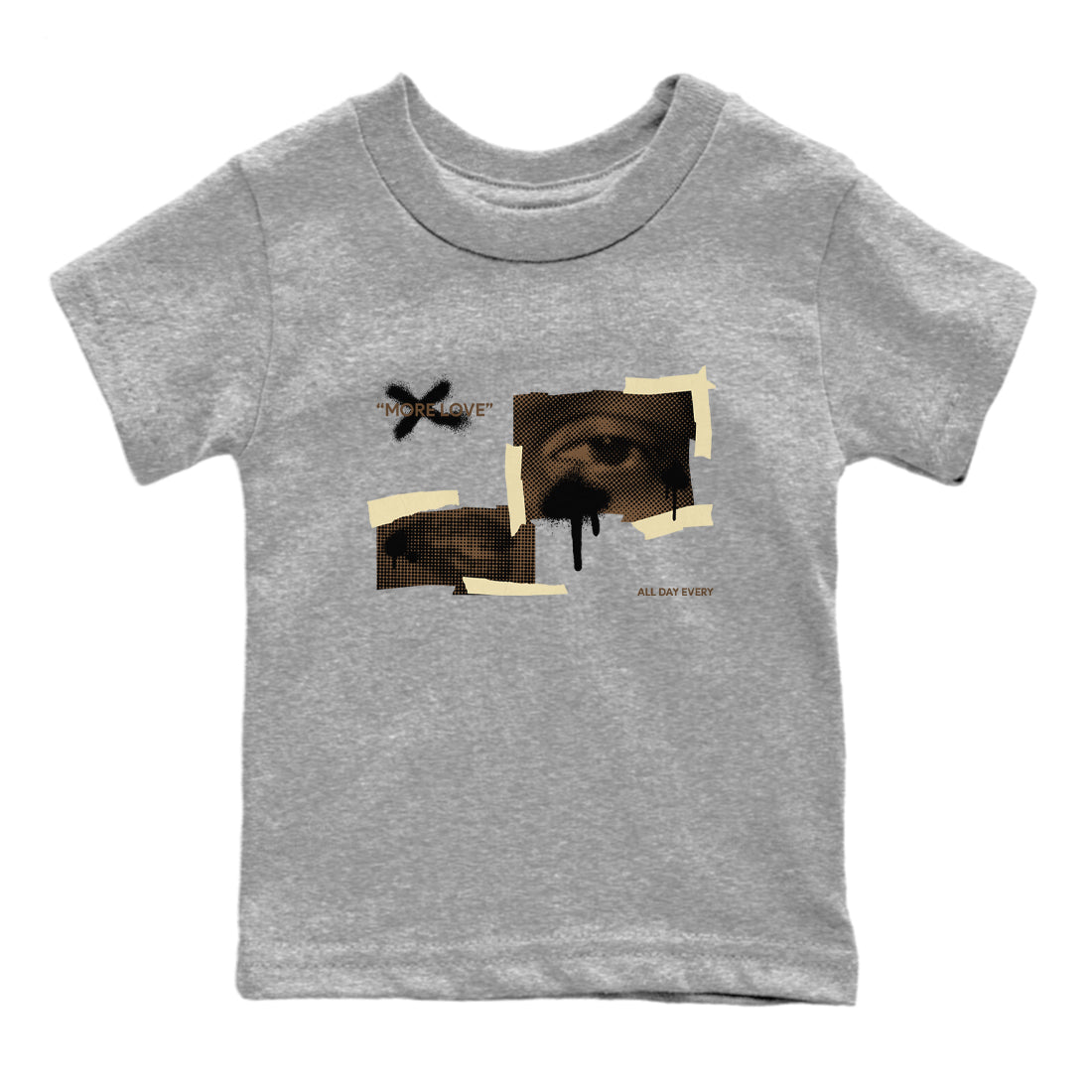 More Love snkmatch Tees Kids - Air Jordan 1 Mocha