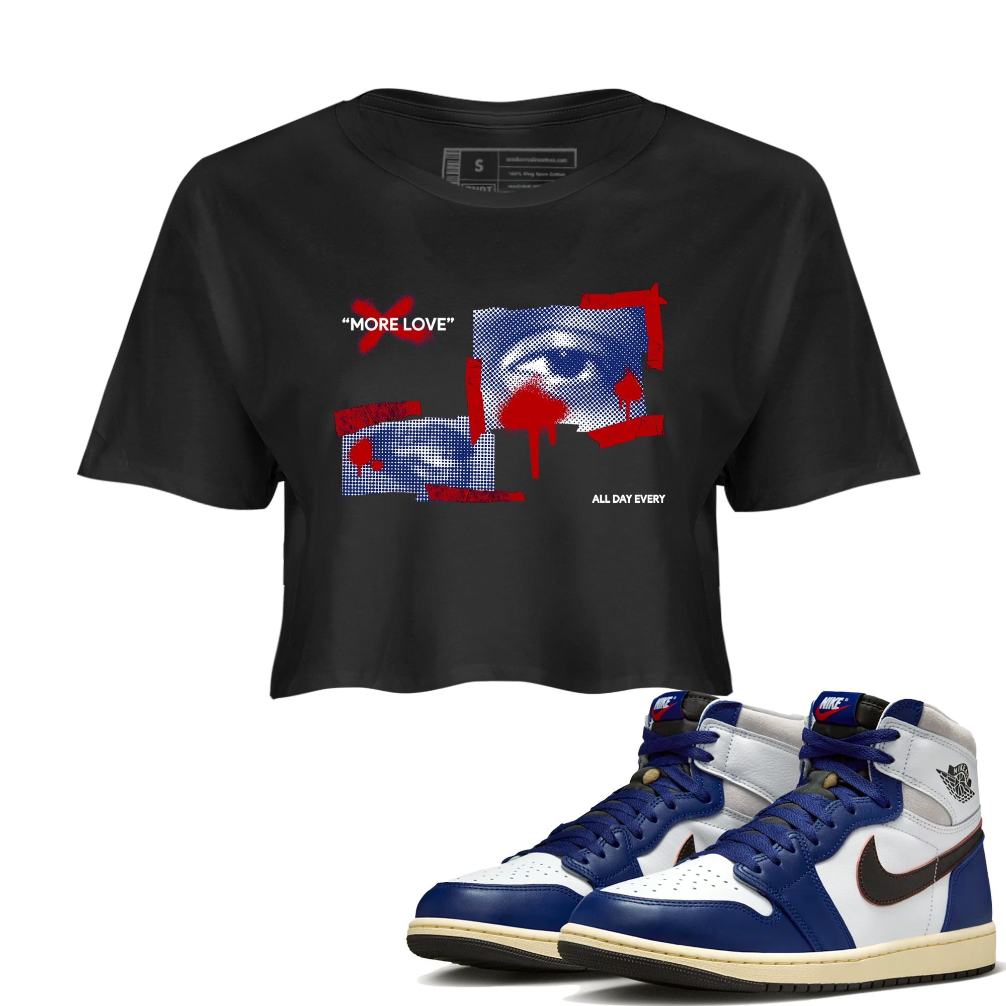 More Love snkmatch Women's Top - Air Jordan 1 Rare Air