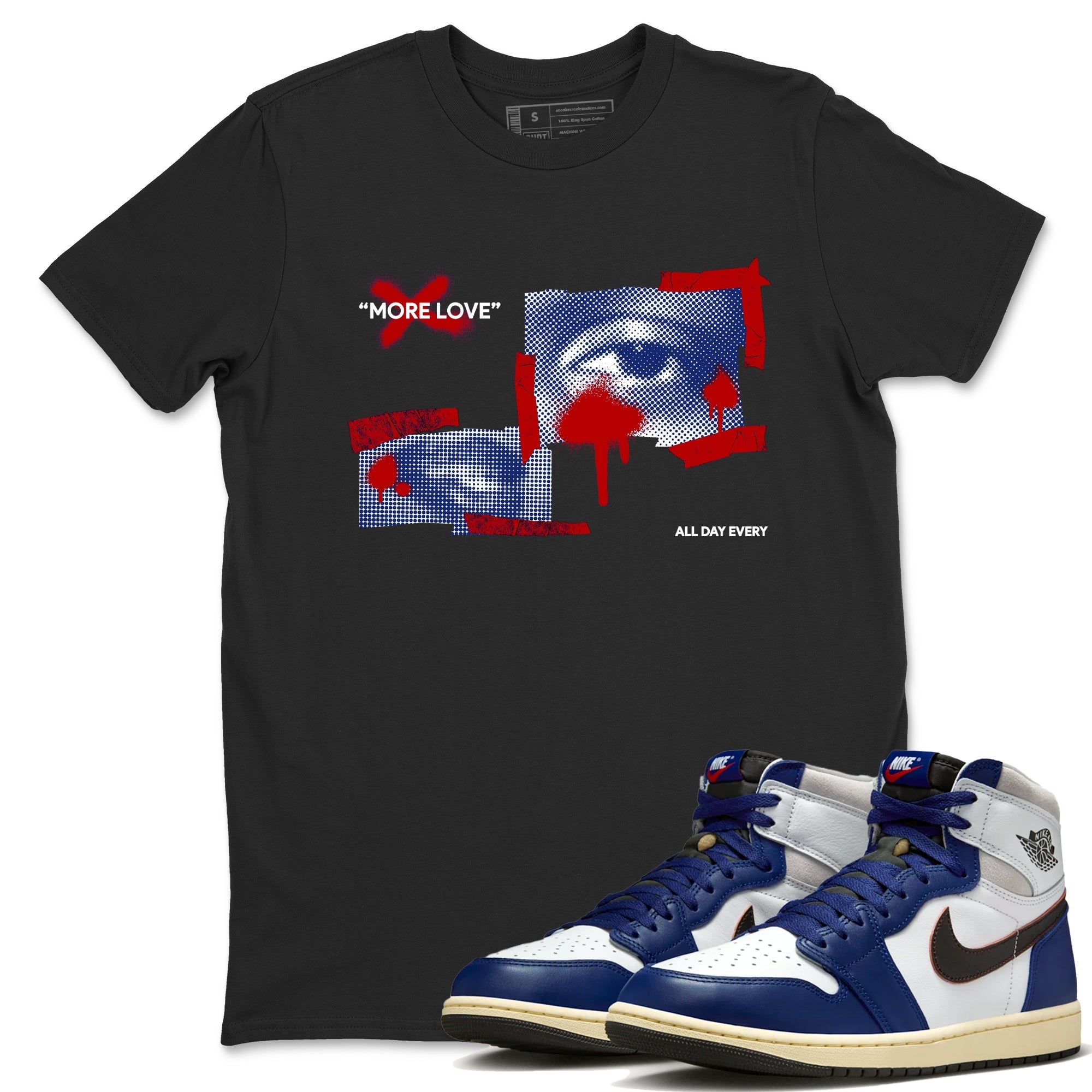 More Love snkmatch Tees - Air Jordan 1 Rare Air