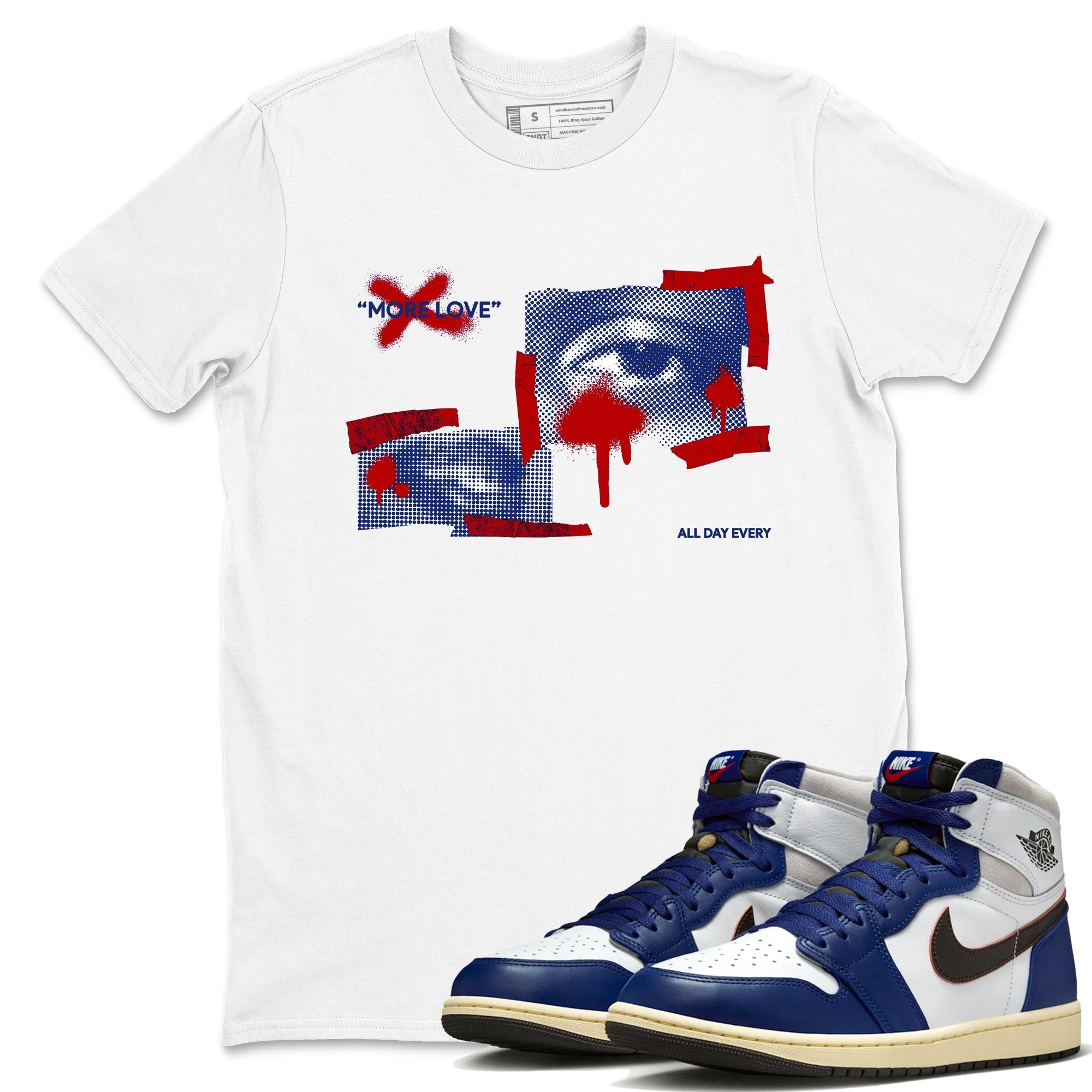 More Love snkmatch Tees - Air Jordan 1 Rare Air