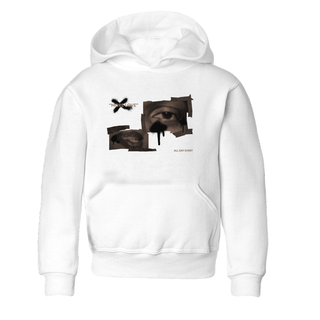 More Love snkmatch Tees Kids - Air Jordan 1 Travis Scott Velvet Brown