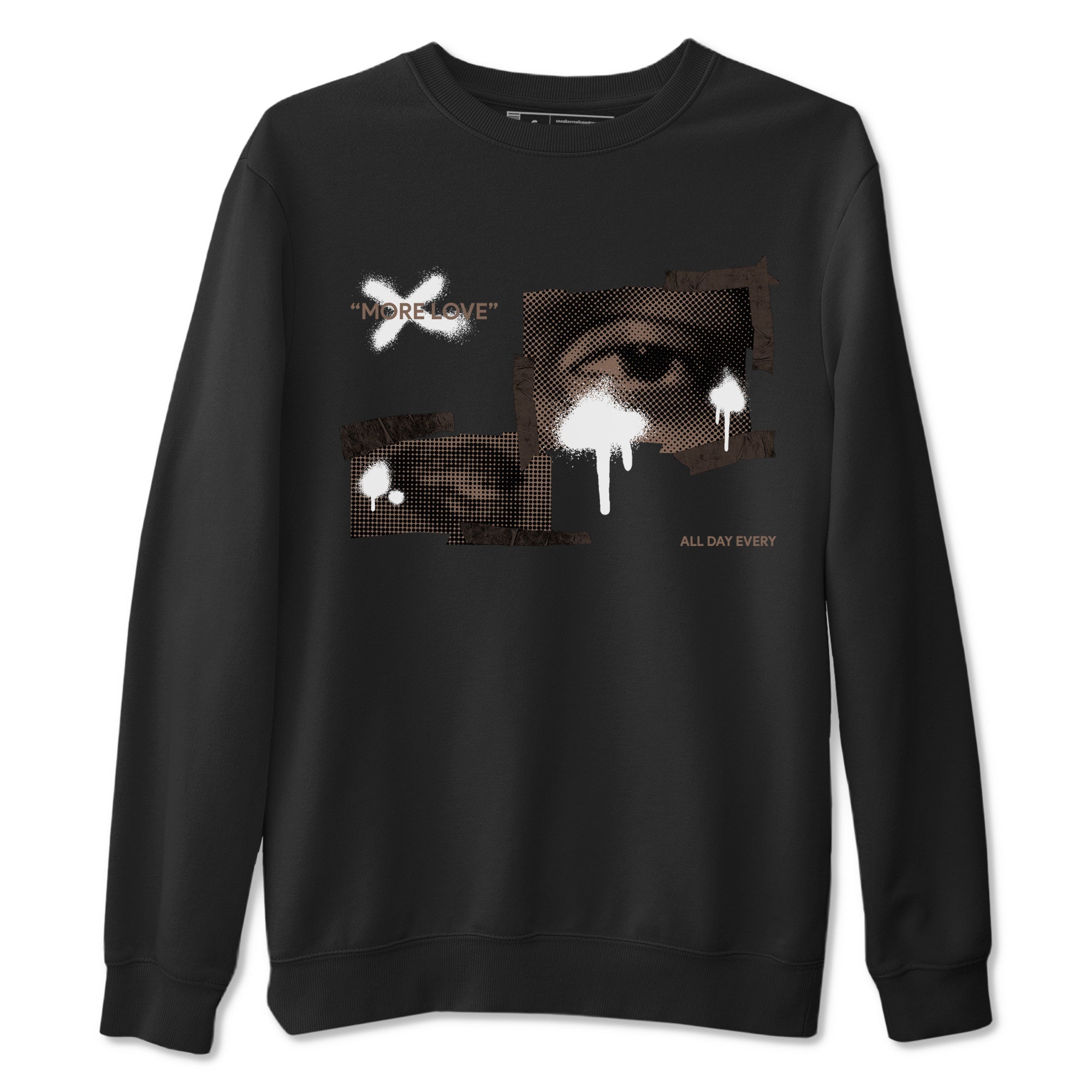 More Love snkmatch Tees - Air Jordan 1 Travis Scott Velvet Brown