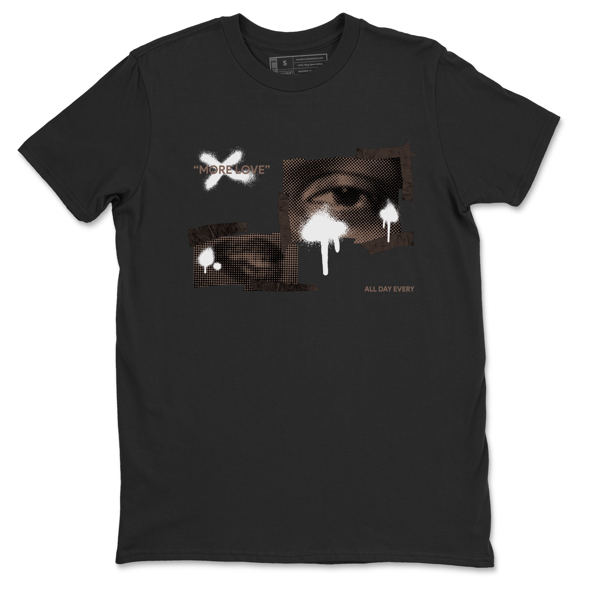 More Love snkmatch Tees - Air Jordan 1 Travis Scott Velvet Brown
