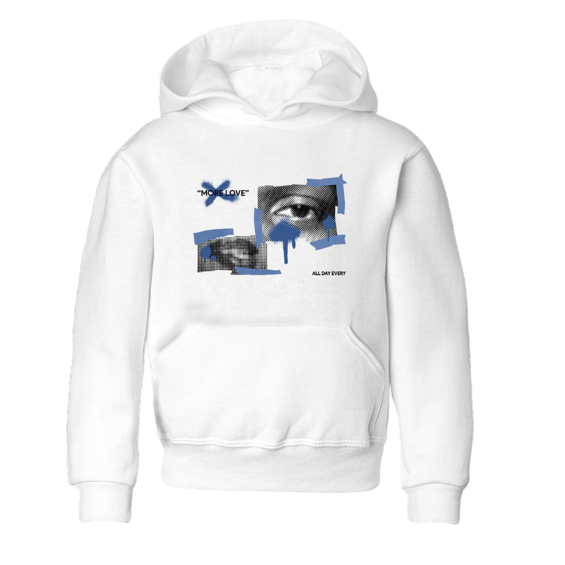 More Love snkmatch Tees Kids - Air Jordan 11 Diffused Blue