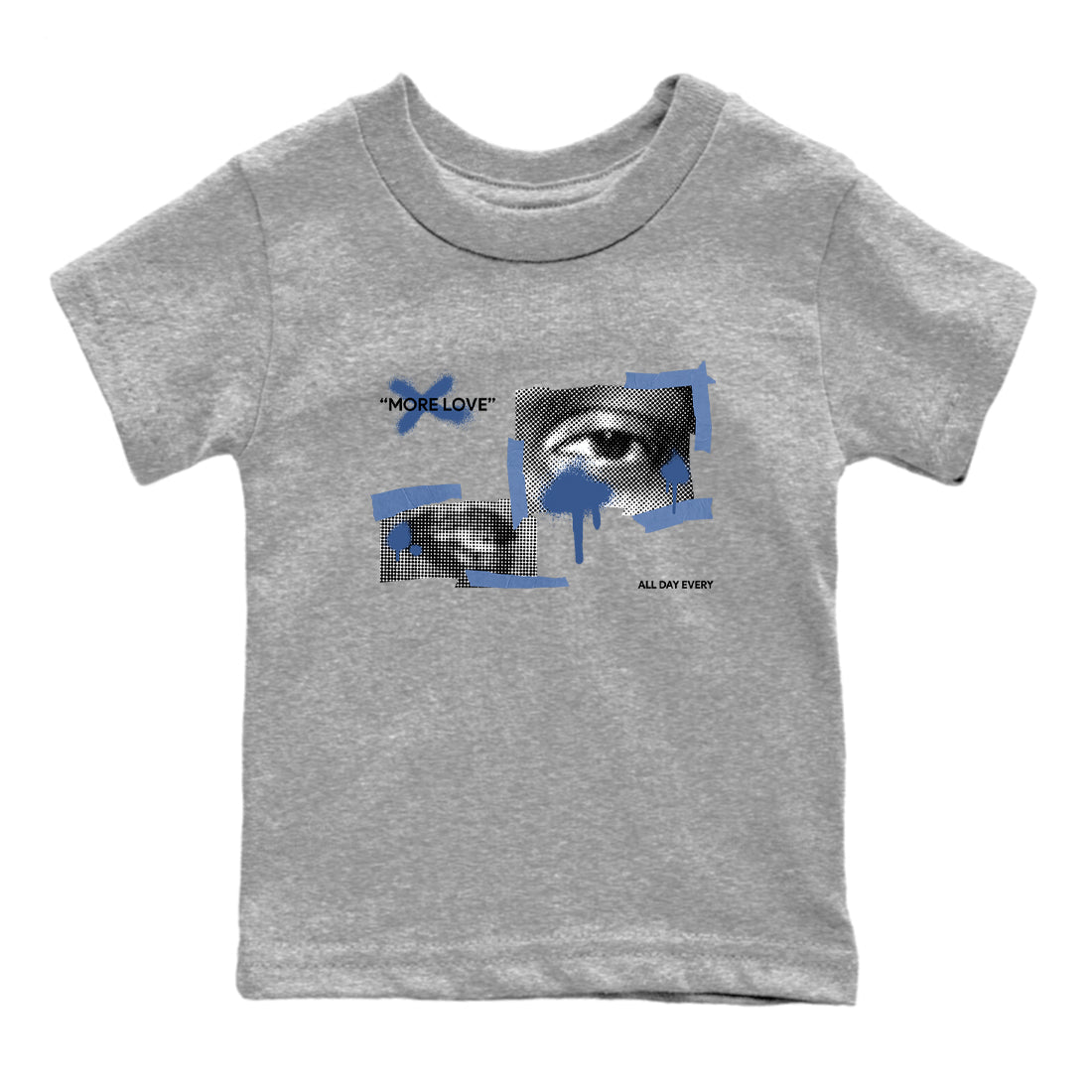 More Love snkmatch Tees Kids - Air Jordan 11 Diffused Blue