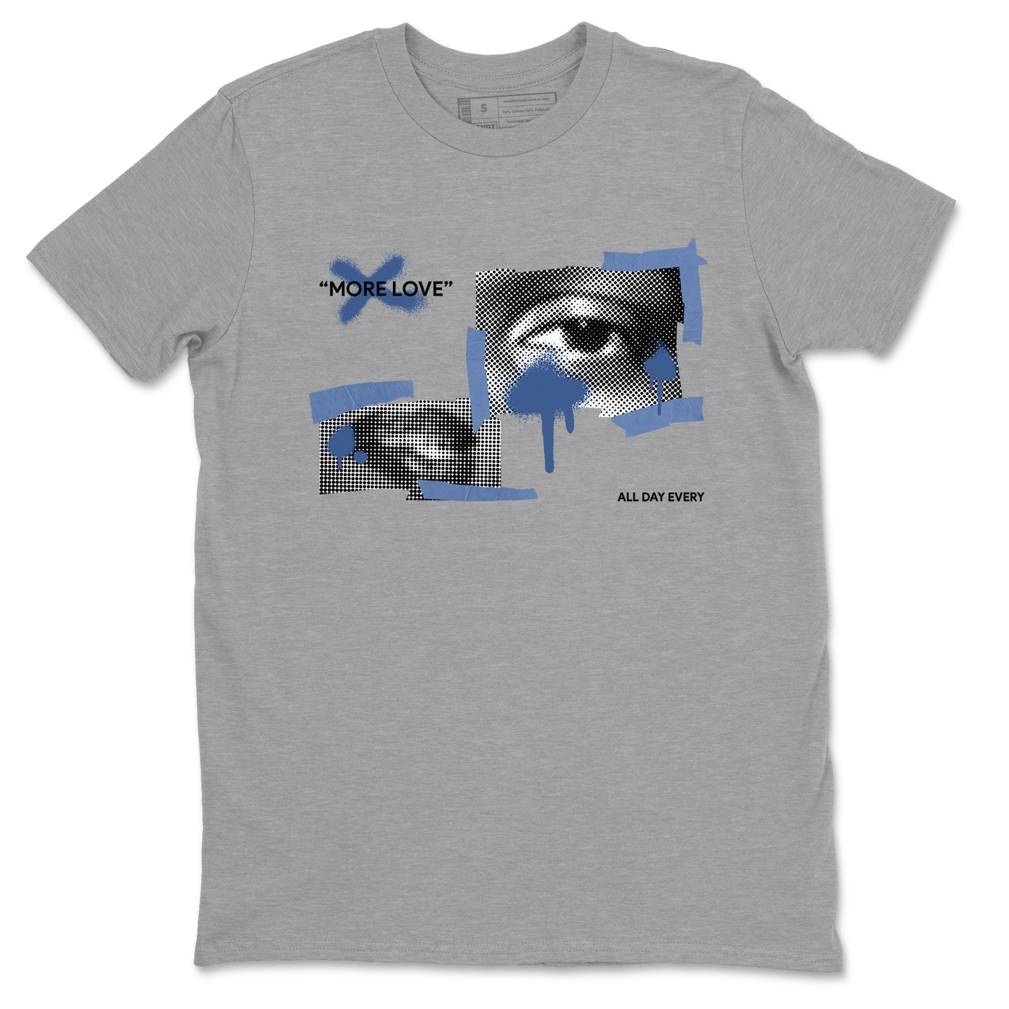 More Love snkmatch Tees - Air Jordan 11 Diffused Blue