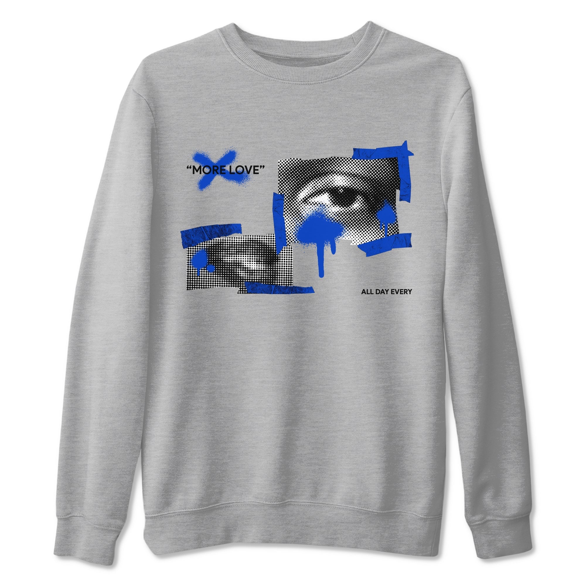More Love snkmatch Tees - Air Jordan 12 Blueberry