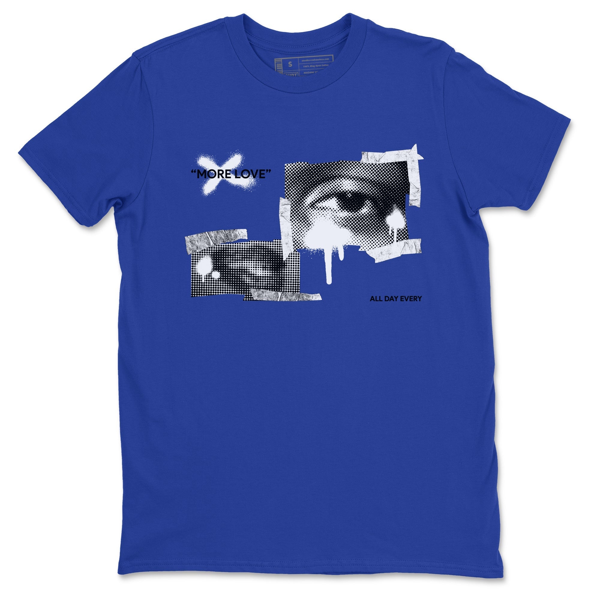 More Love snkmatch Tees - Air Jordan 12 Blueberry