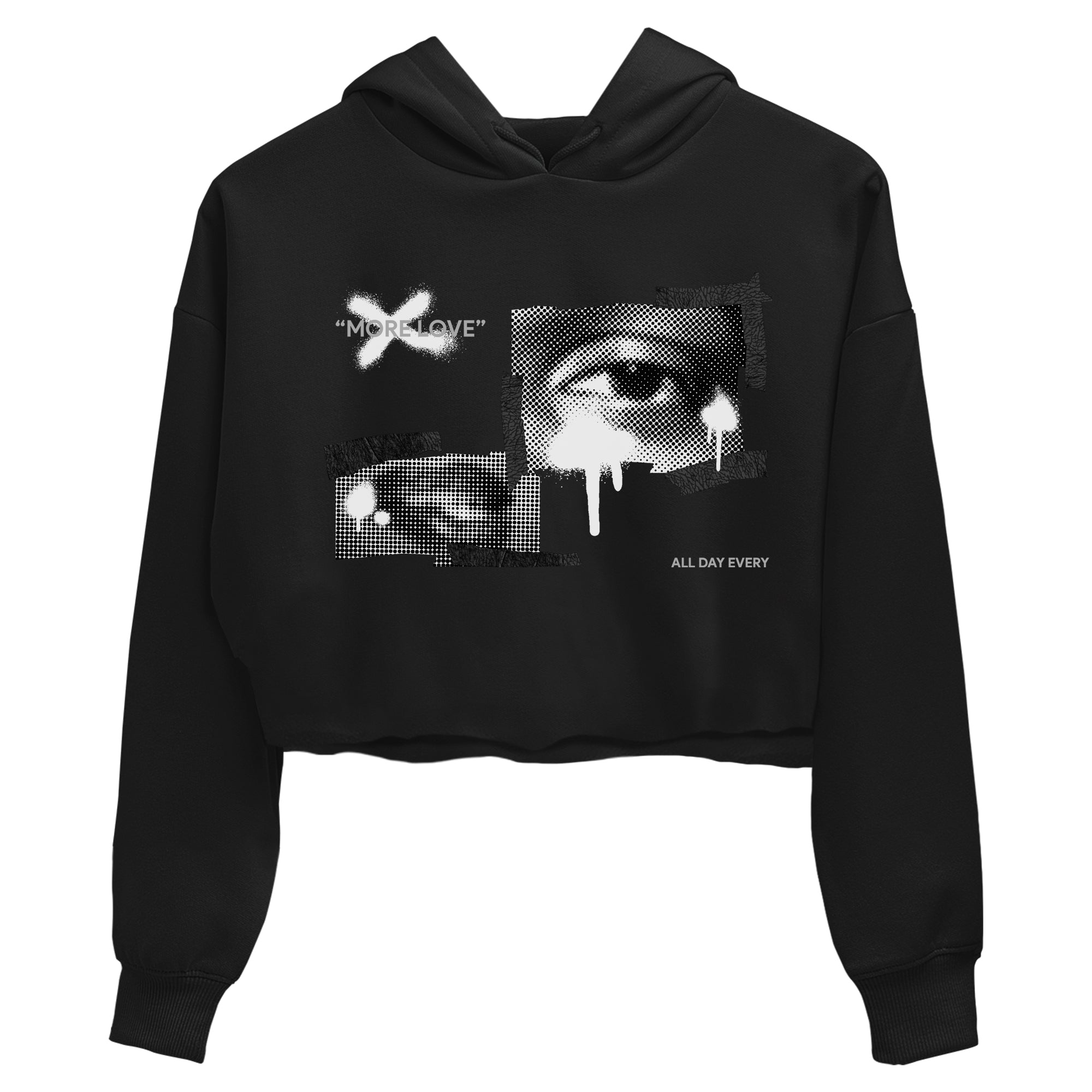More Love snkmatch Women's Top - Air Jordan 3 Black Cat