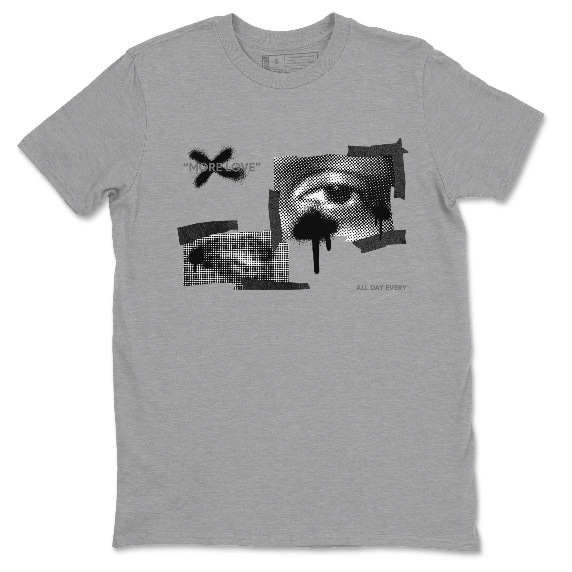 More Love snkmatch Tees - Air Jordan 3 Black Cat
