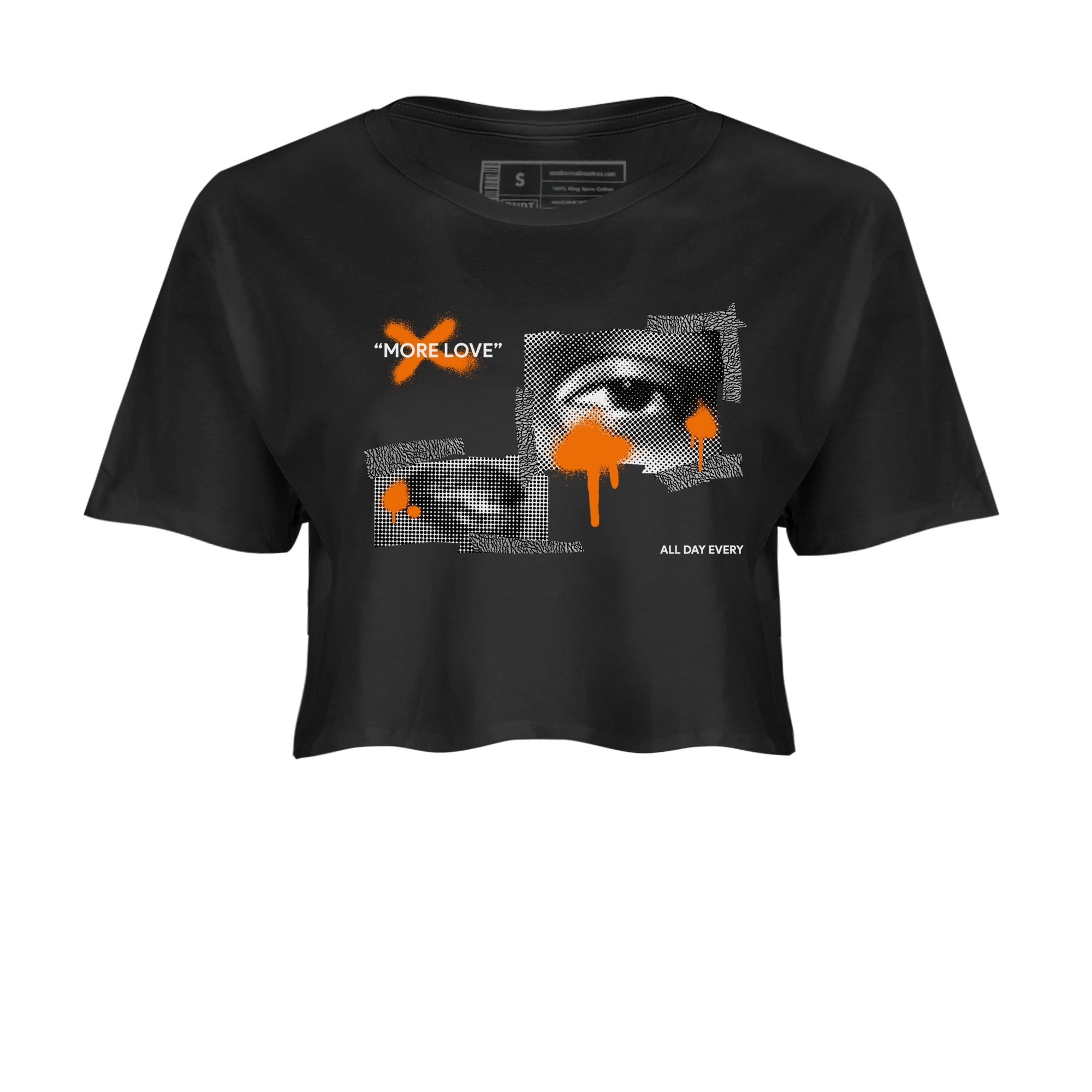 More Love snkmatch Women's Top - Air Jordan 3 Georgia Peach