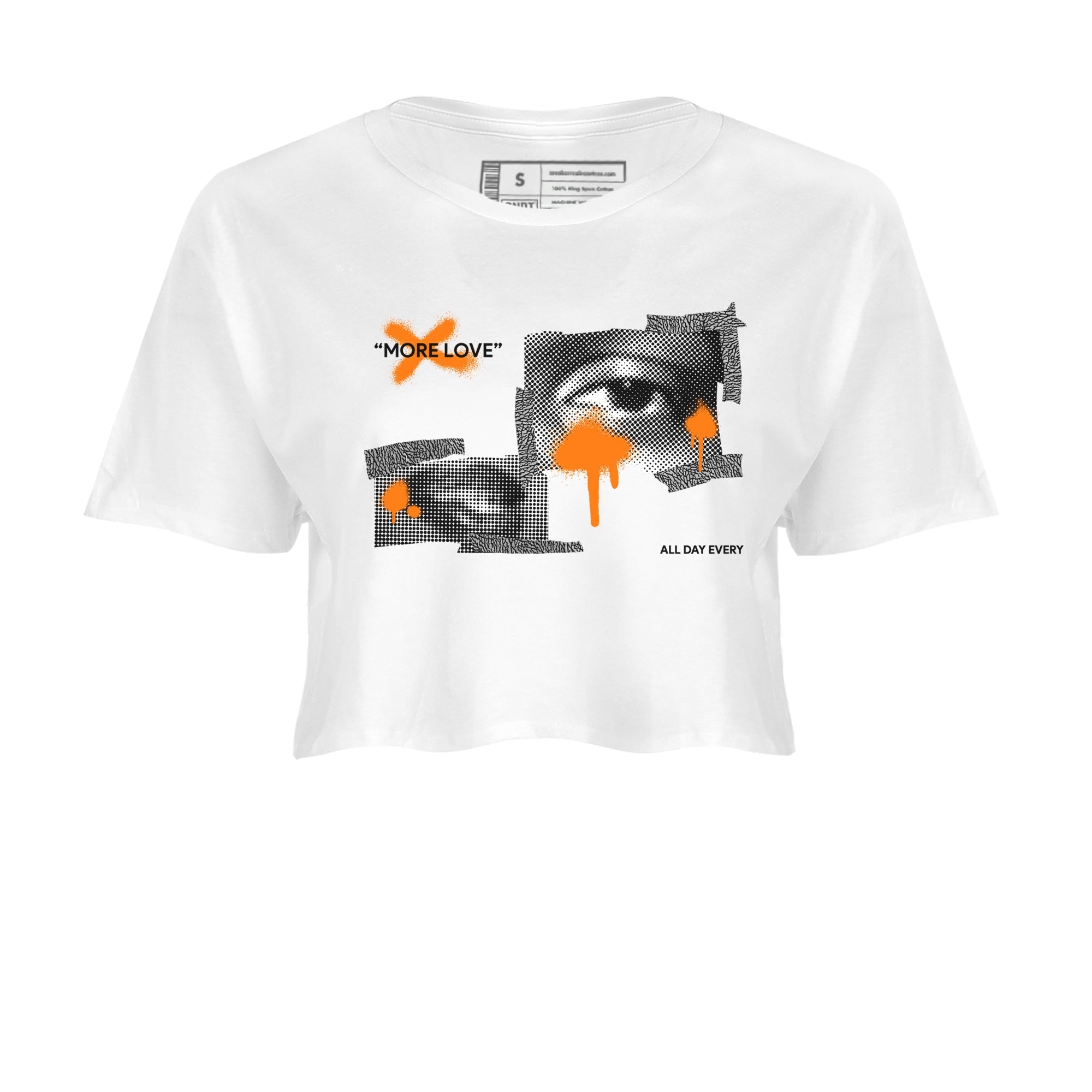 More Love snkmatch Women's Top - Air Jordan 3 Georgia Peach