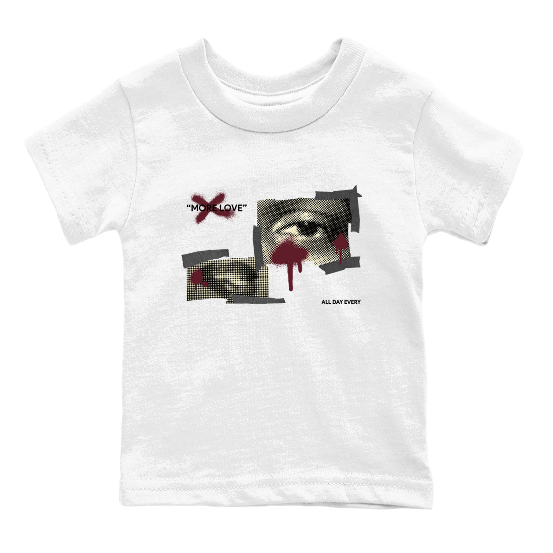 More Love snkmatch Tees Kids - Air Jordan 4 A Ma Maniere x Fossil Stone
