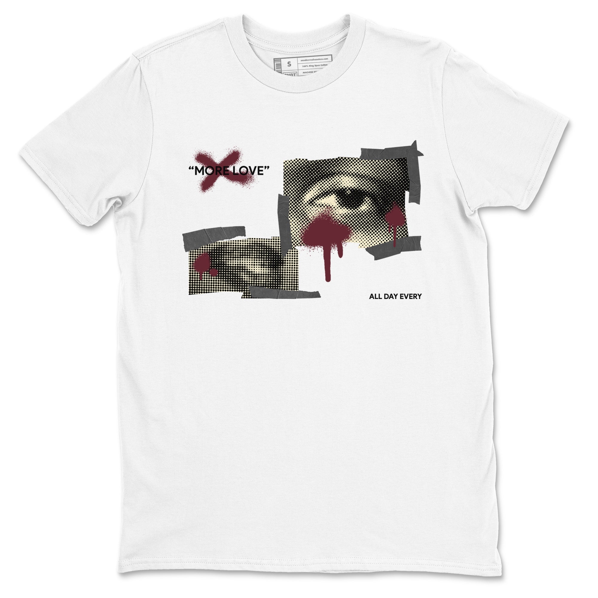More Love snkmatch Tees - Air Jordan 4 A Ma Maniere x Fossil Stone
