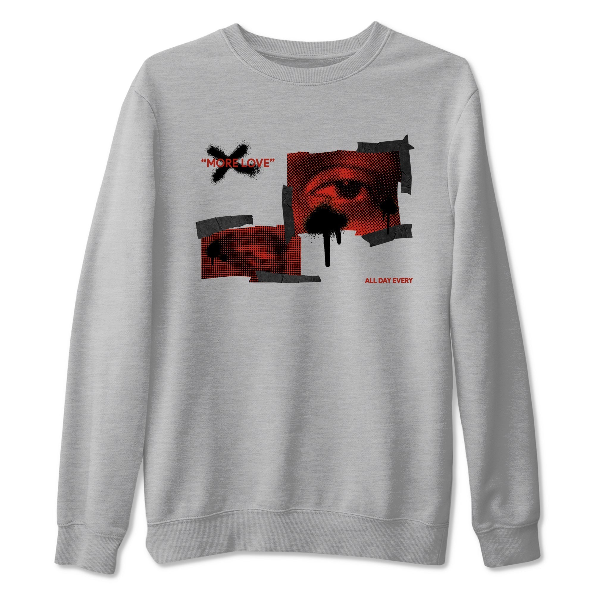 More Love snkmatch Tees - Air Jordan 4 Brick By Brick