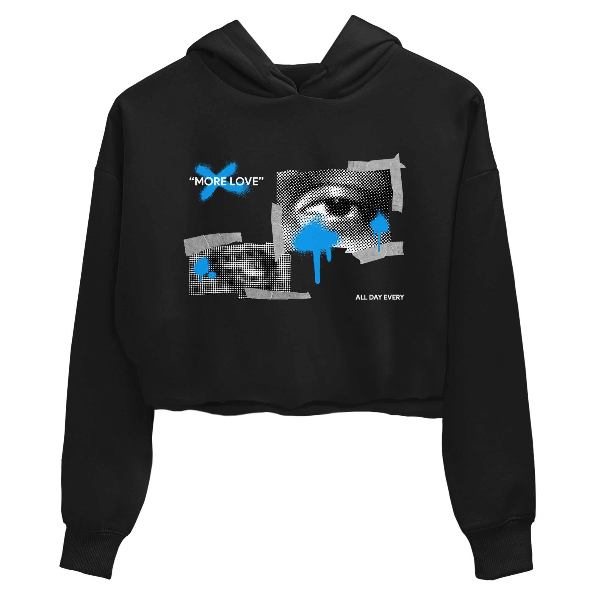 More Love snkmatch Women's Top - Air Jordan 4 Military Blue