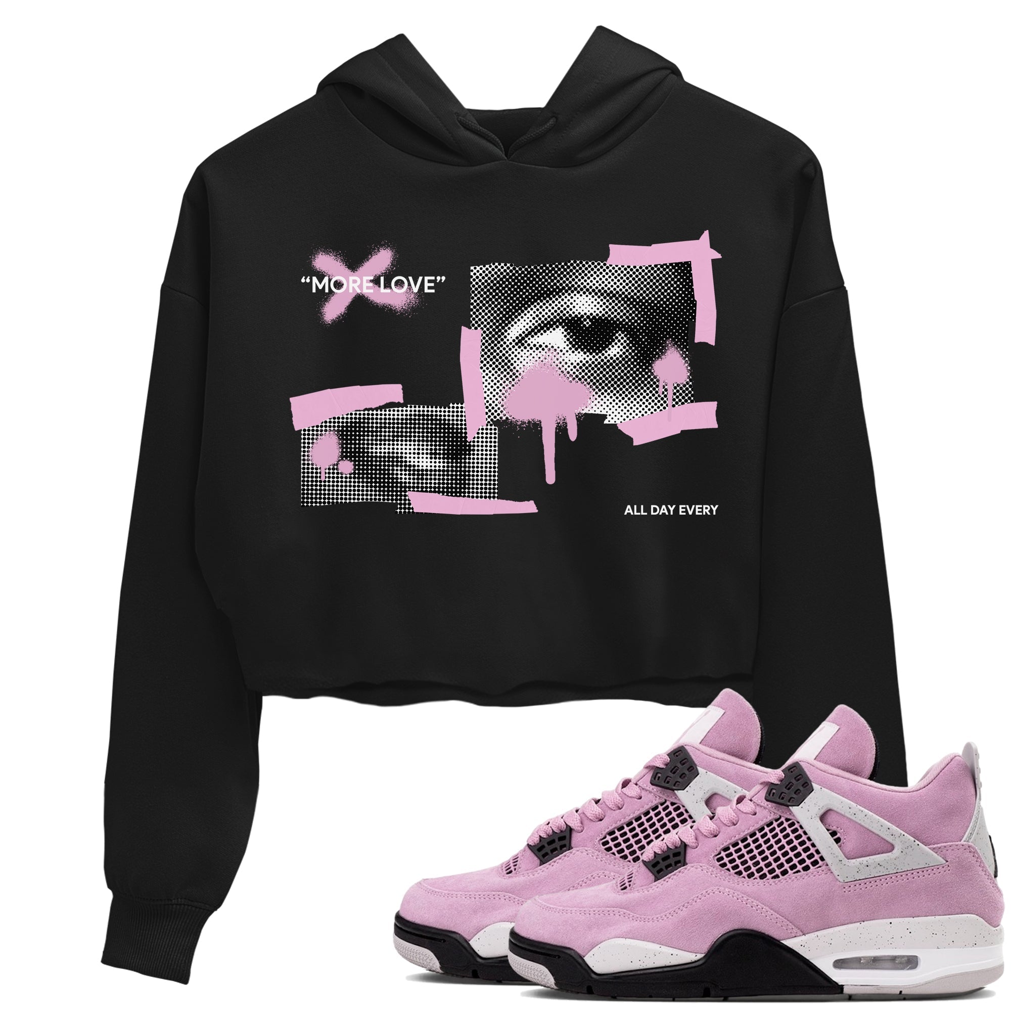 More Love snkmatch Women's Top - Air Jordan 4 Orchid