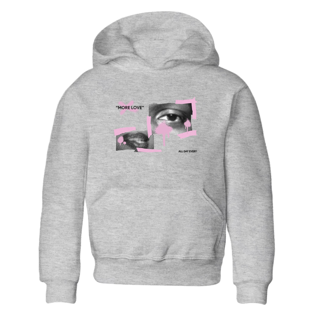 More Love snkmatch Tees Kids - Air Jordan 4 Orchid