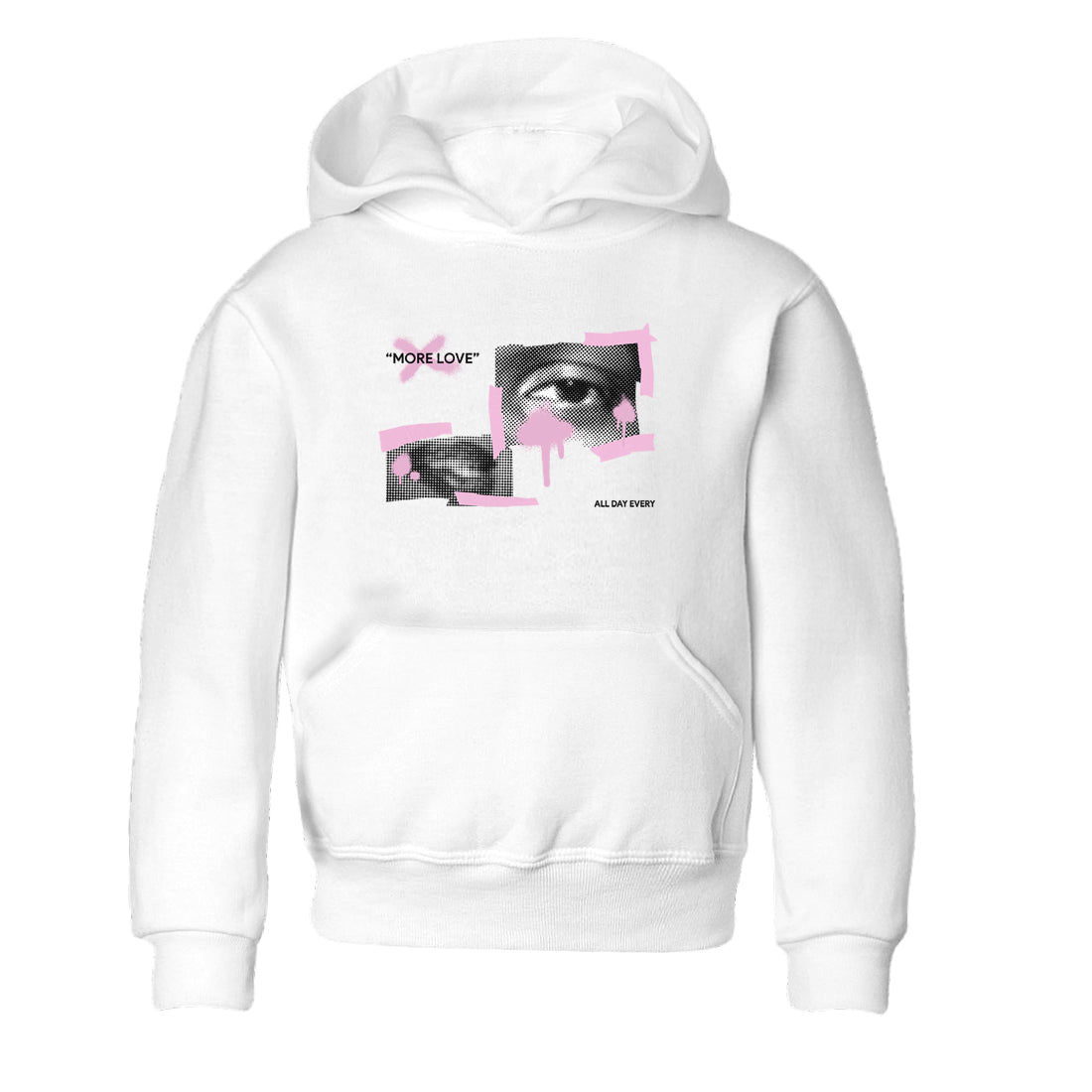 More Love snkmatch Tees Kids - Air Jordan 4 Orchid
