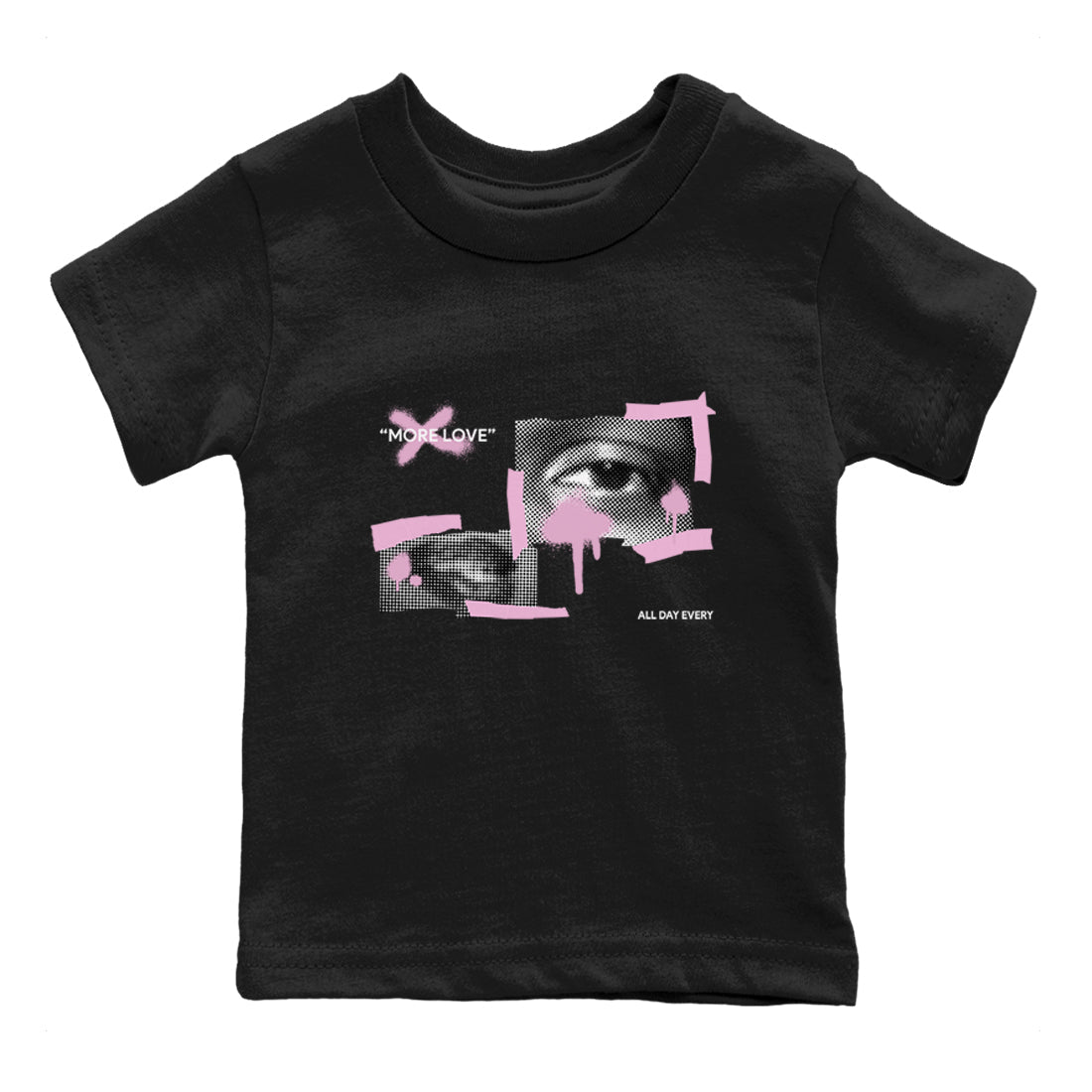 More Love snkmatch Tees Kids - Air Jordan 4 Orchid