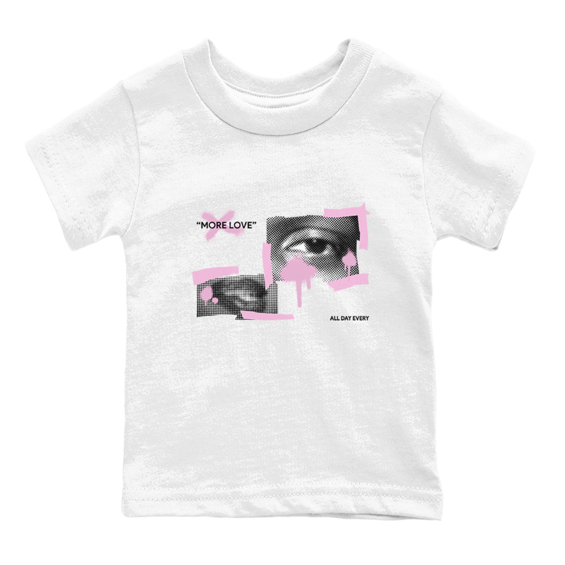 More Love snkmatch Tees Kids - Air Jordan 4 Orchid