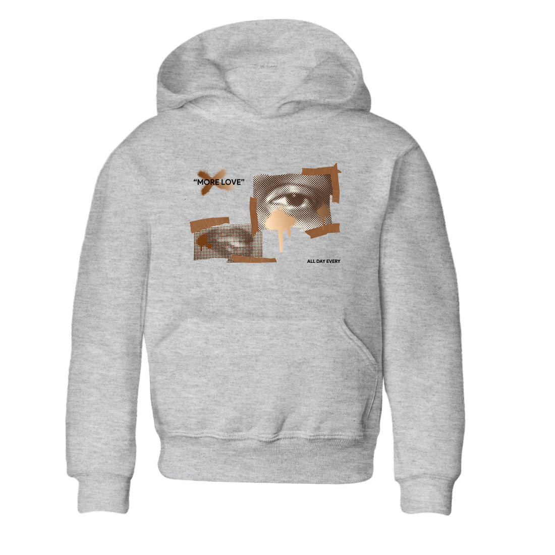 More Love snkmatch Tees Kids - Air Jordan 5 Golden Ticket