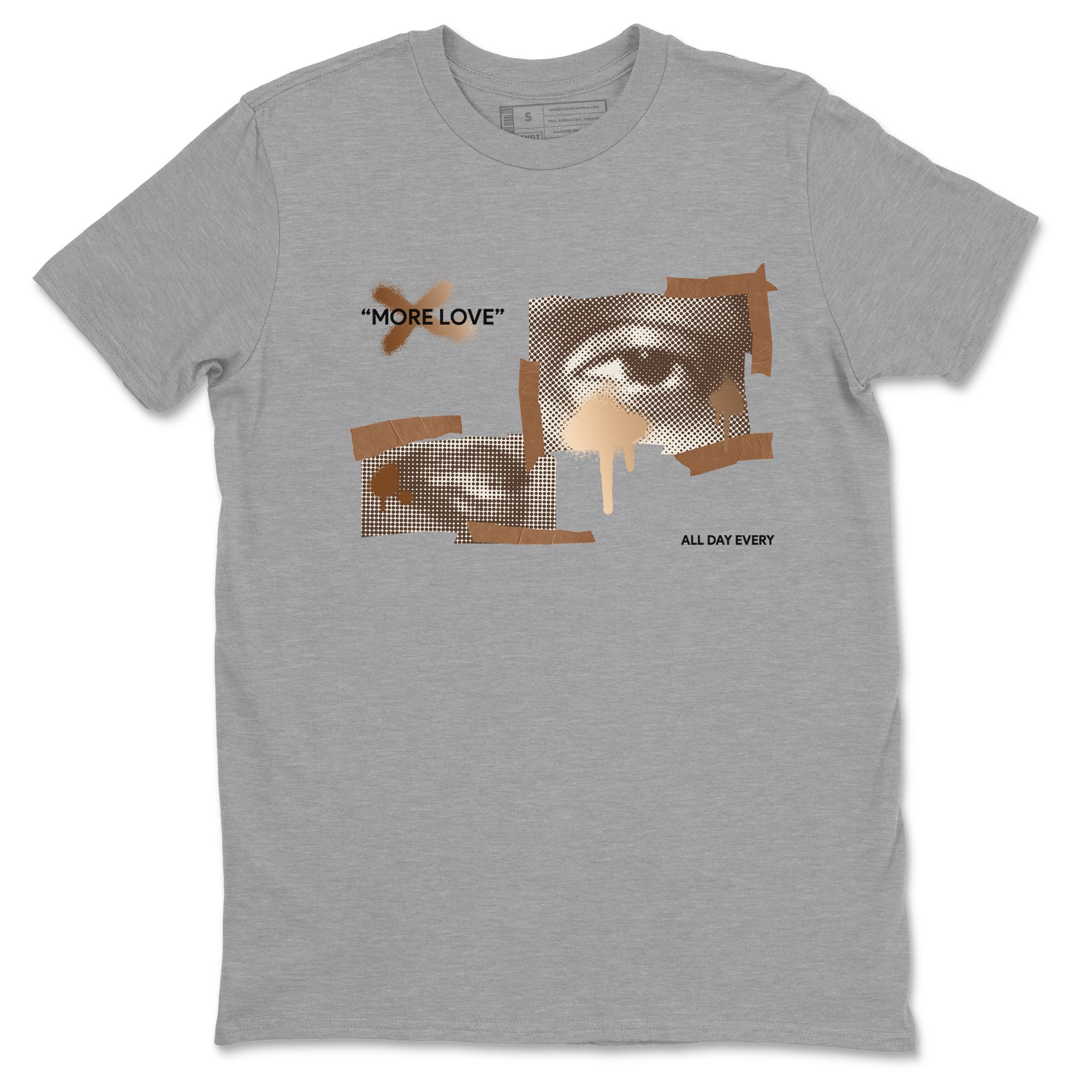 More Love snkmatch Tees - Air Jordan 5 Golden Ticket