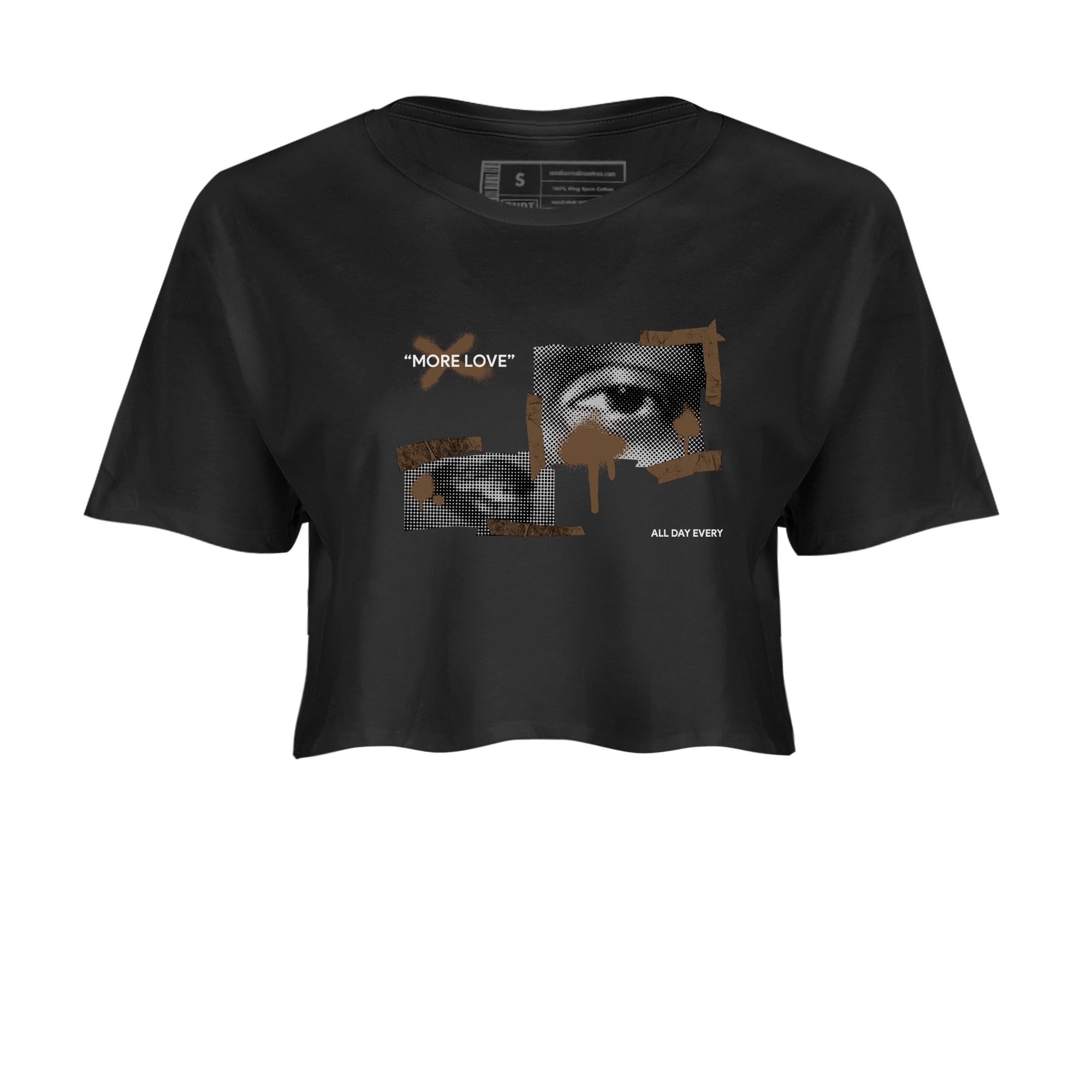 More Love snkmatch Women's Top - Jordan Jumpman Jack Travis Scott Dark Mocha
