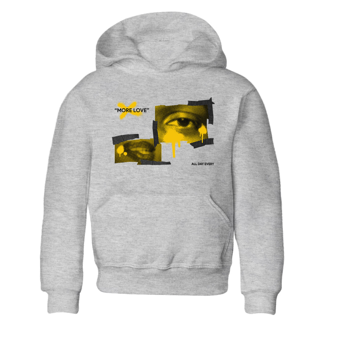More Love snkmatch Tees Kids - Dunk High Pollen