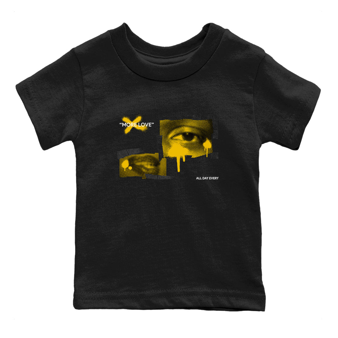 More Love snkmatch Tees Kids - Dunk High Pollen