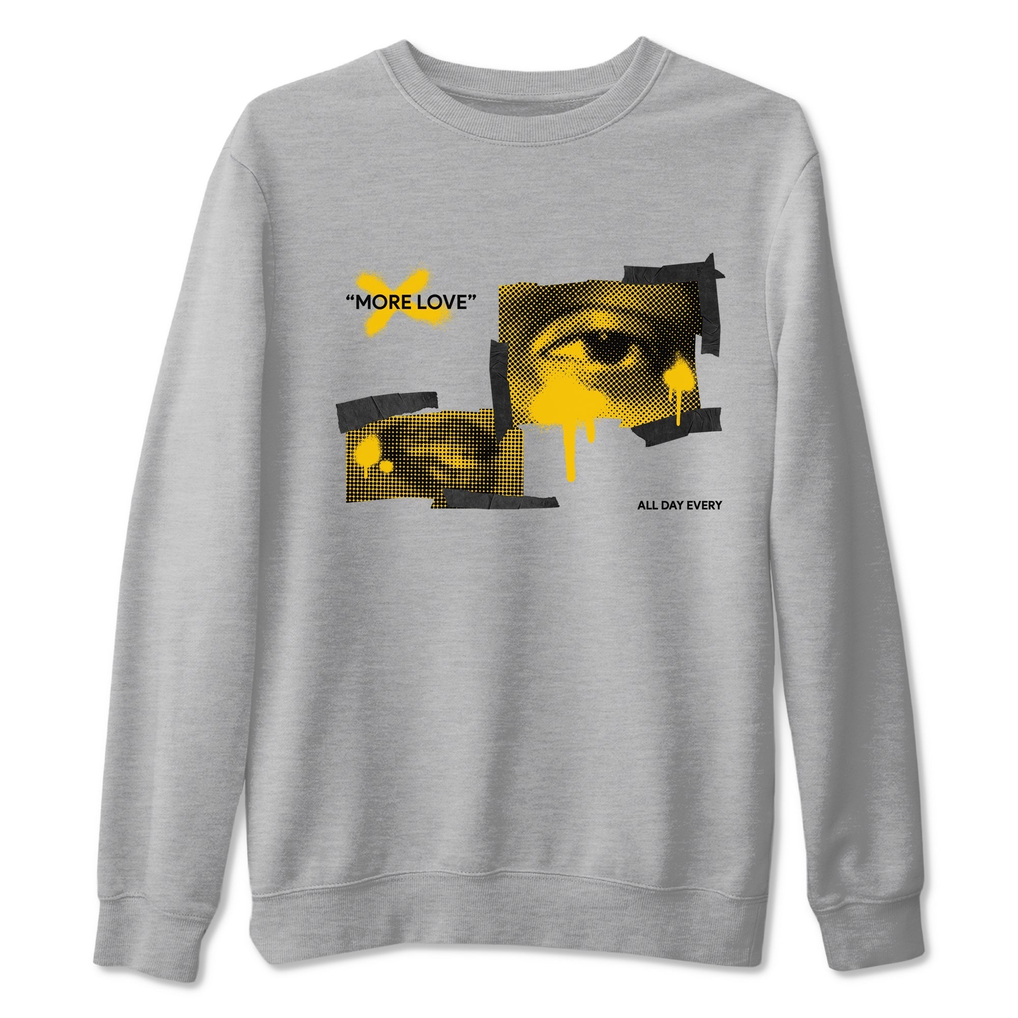More Love snkmatch Tees - Dunk High Pollen