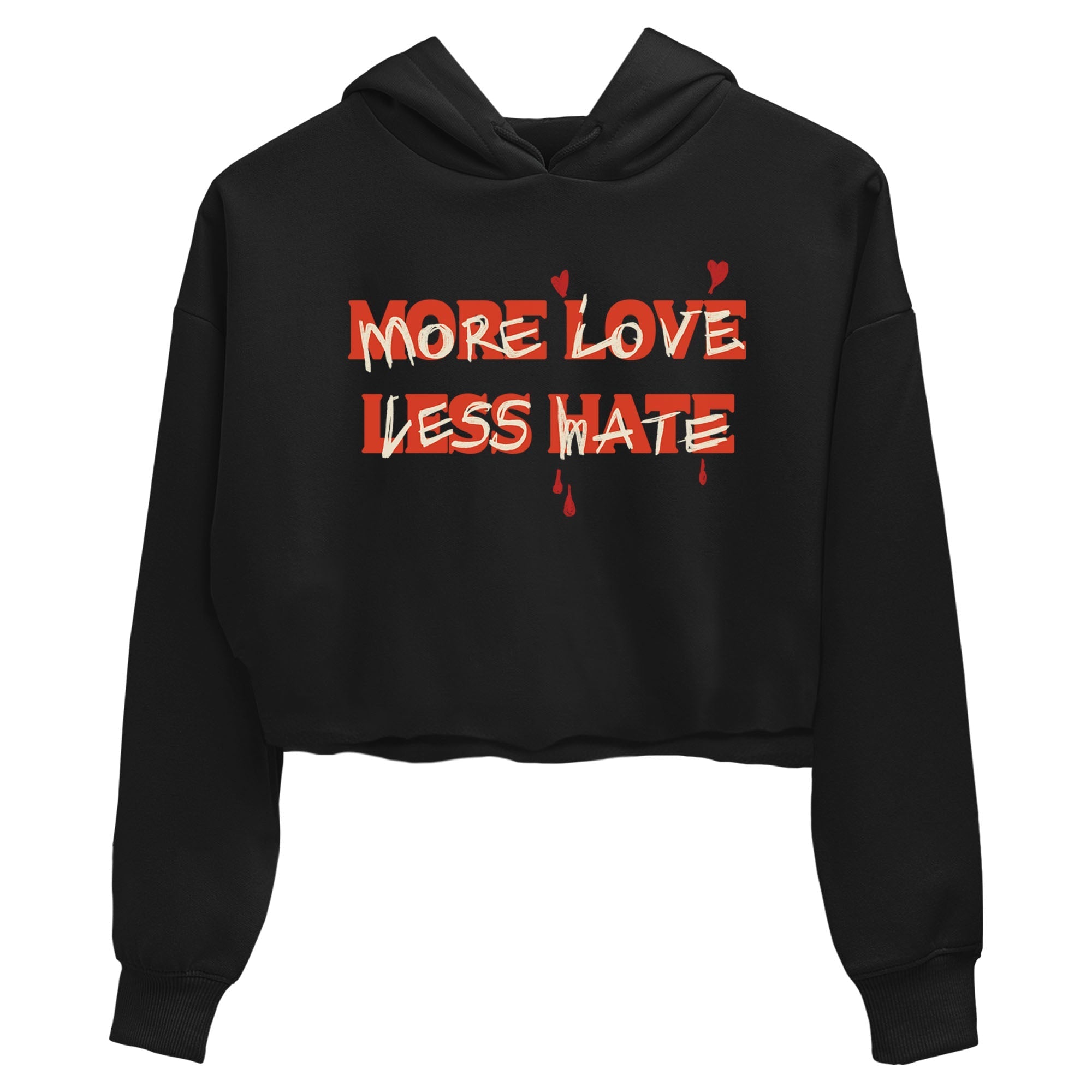 More Love Less Hate snkmatch Women's Top - Air Jordan 4 Brick By Brick