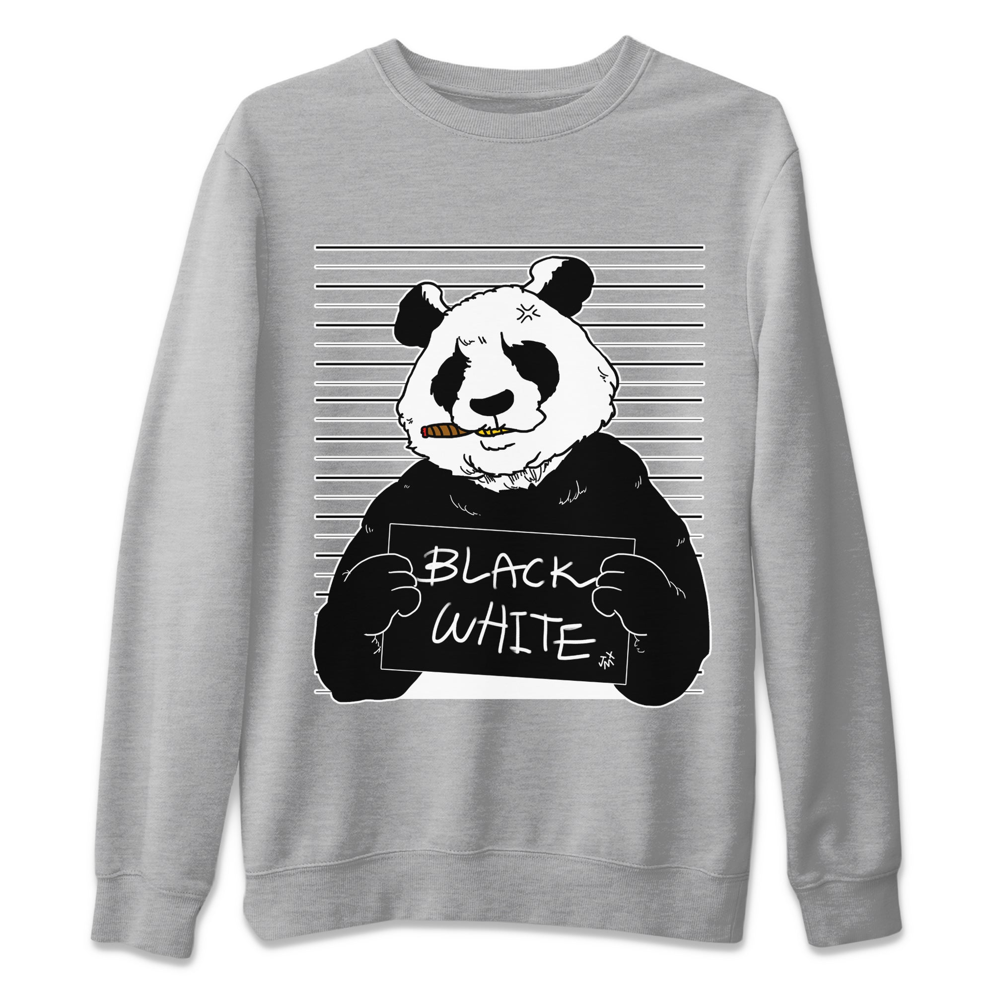 Mugshot Unisex Tops - Air Jordan 1 Black White