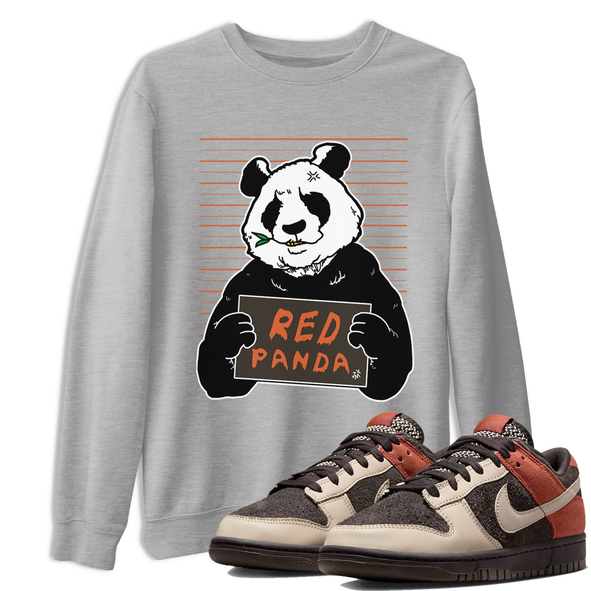Mugshot snkmatch Tee - Dunk Red Panda