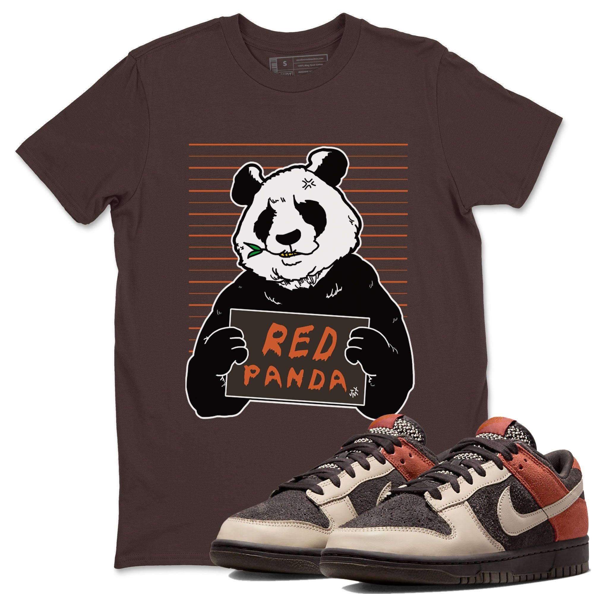 Mugshot snkmatch Tee - Dunk Red Panda