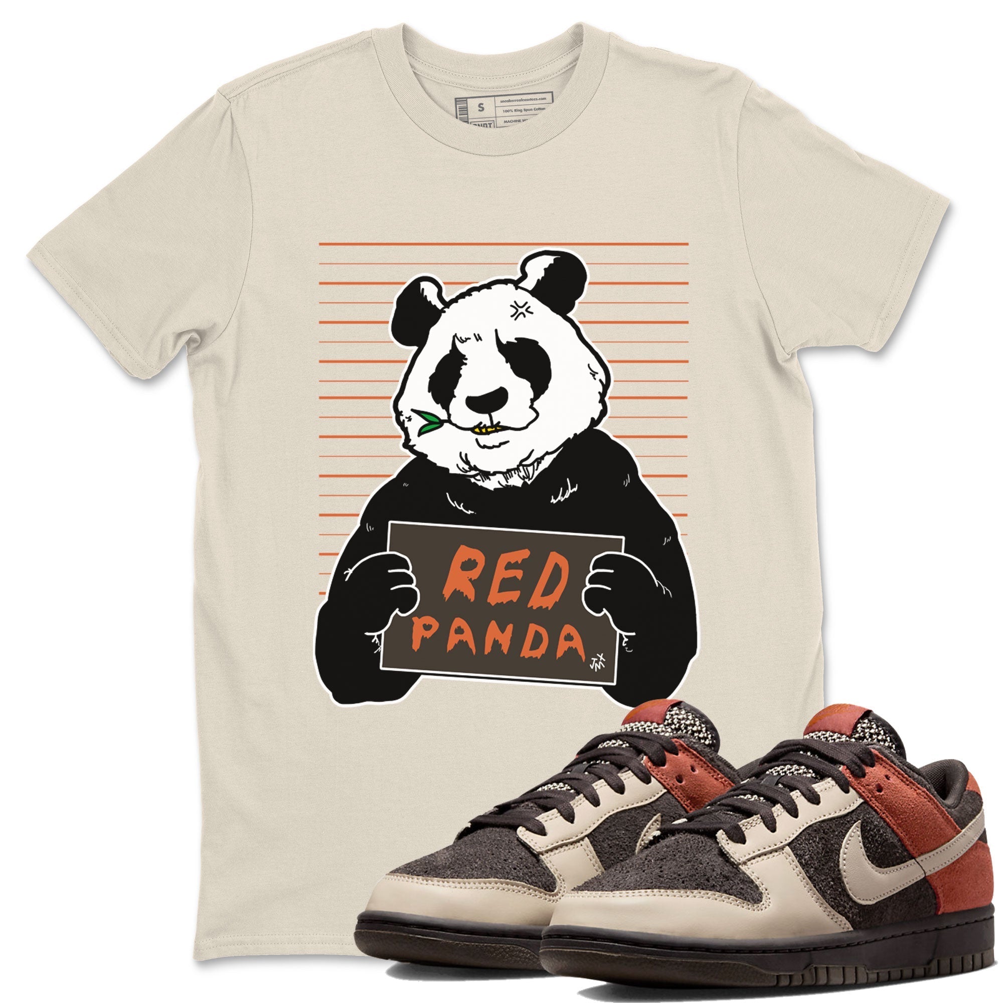 Mugshot snkmatch Tee - Dunk Red Panda