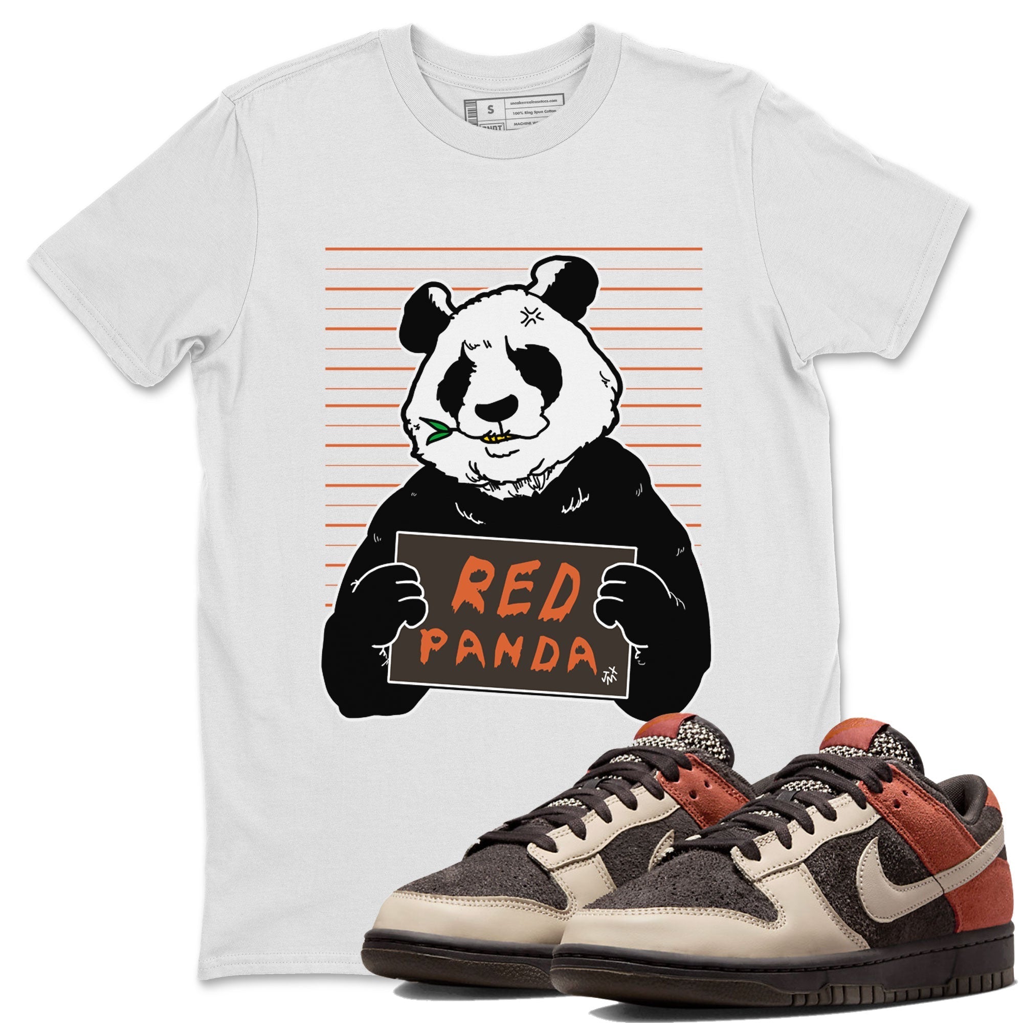 Mugshot snkmatch Tee - Dunk Red Panda
