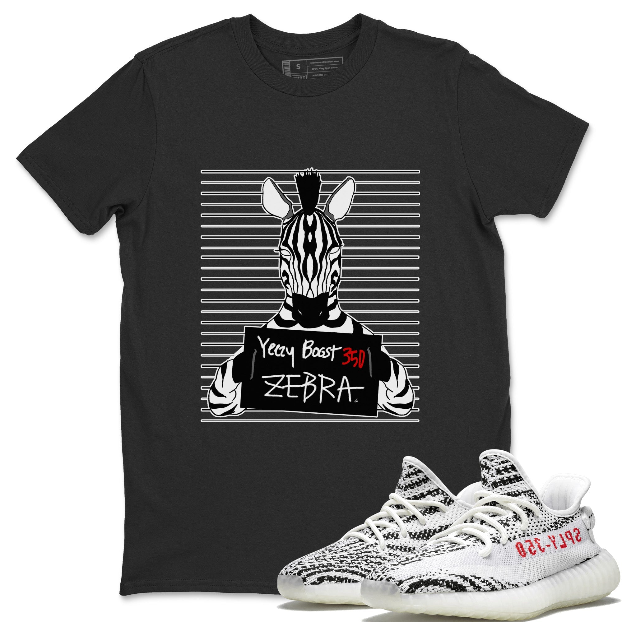 Mugshot Unisex Tops - Yeezy 350 Zebra