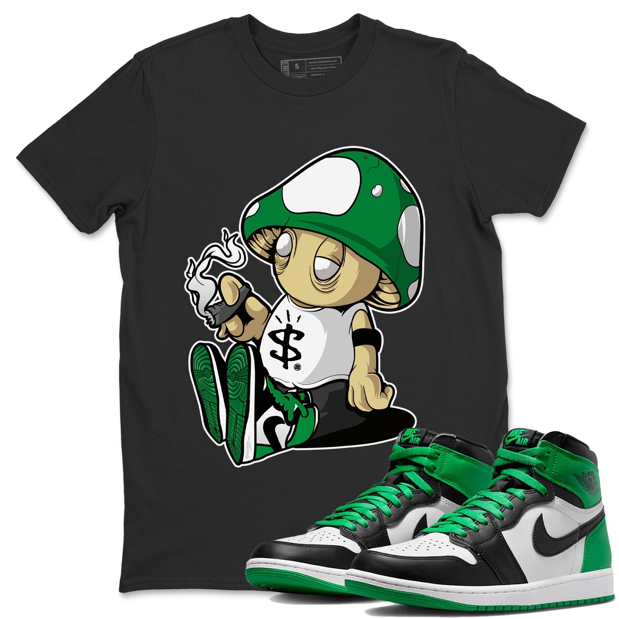 Mushrooms Unisex Tops - Air Jordan 1 Celtics