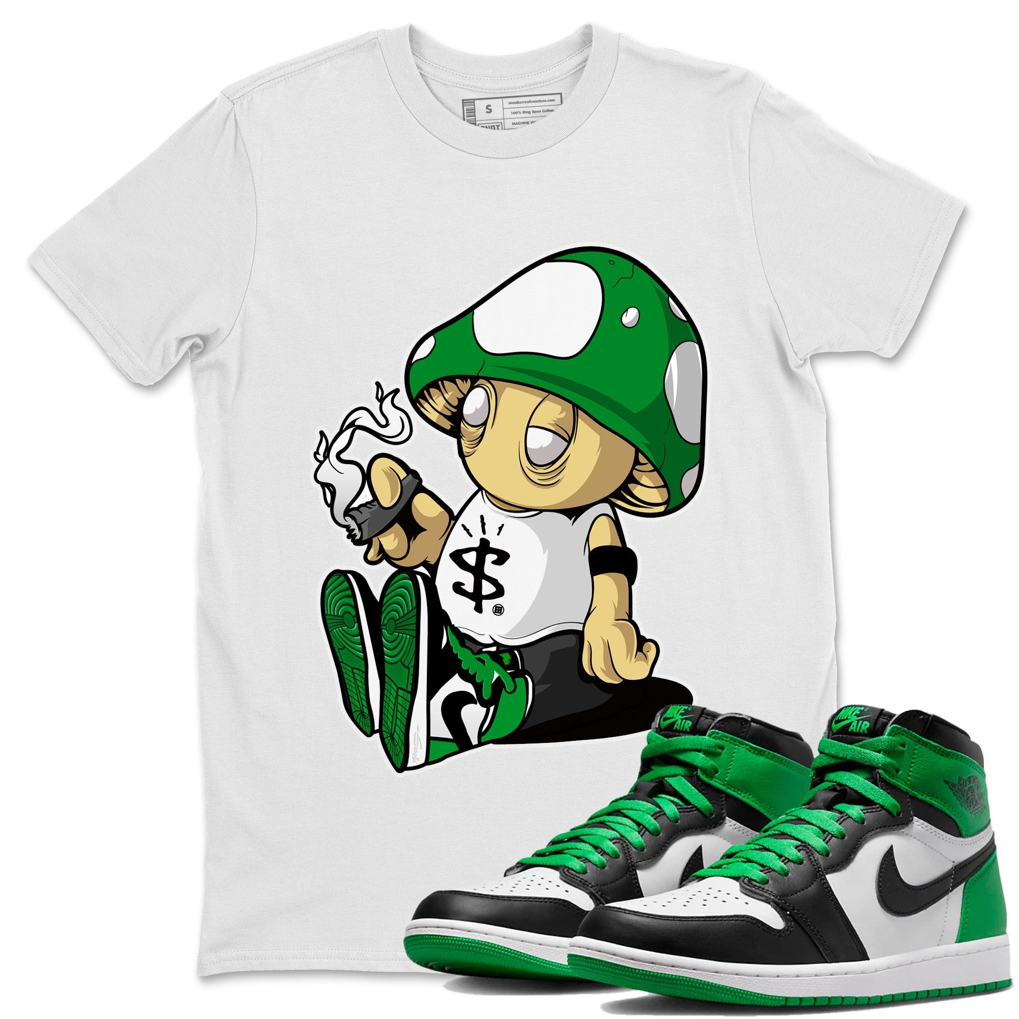 Mushrooms Unisex Tops - Air Jordan 1 Celtics