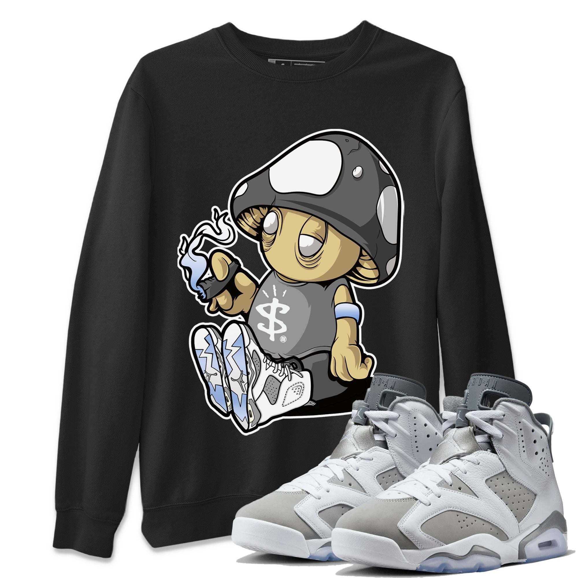 Mushrooms Unisex Tops - Air Jordan 6 Cool Grey