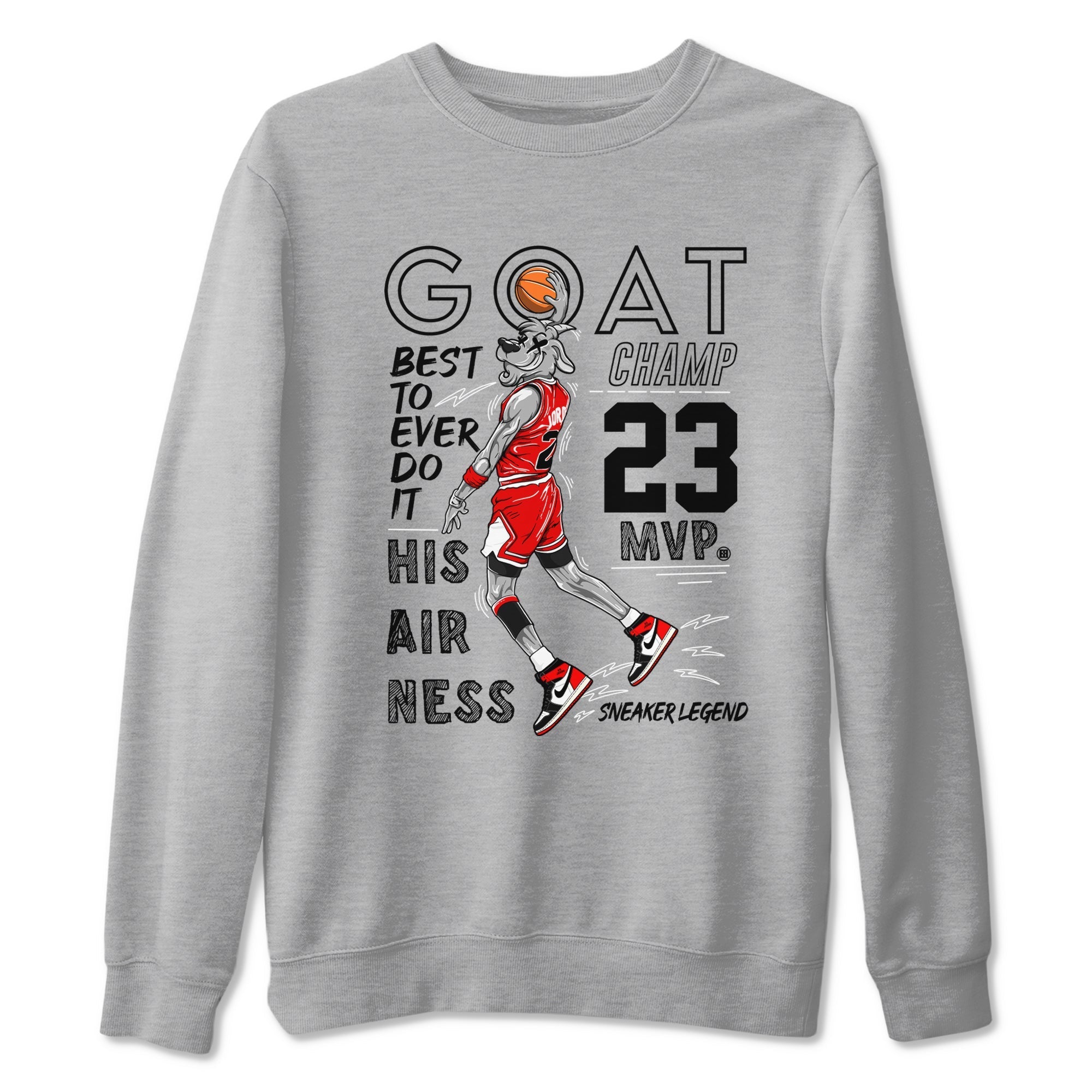 MVP Goat snkmatch Tees - Air Jordan 1 Black Toe Reimagined