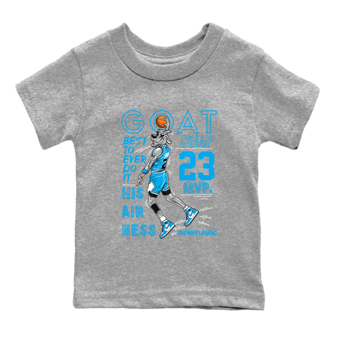 MVP Goat snkmatch Tees Kids - Air Jordan 1 UNC Reimagined