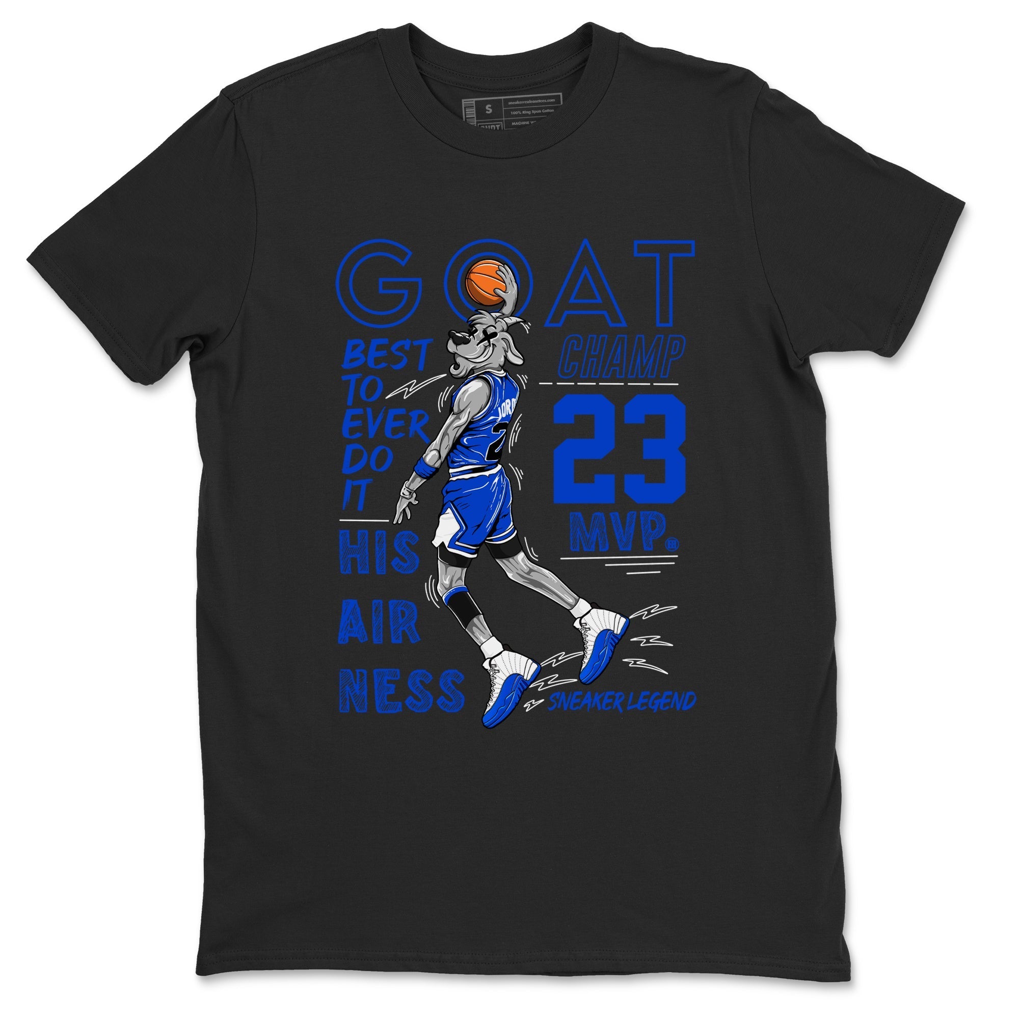 MVP Goat snkmatch Tees - Air Jordan 12 Blueberry