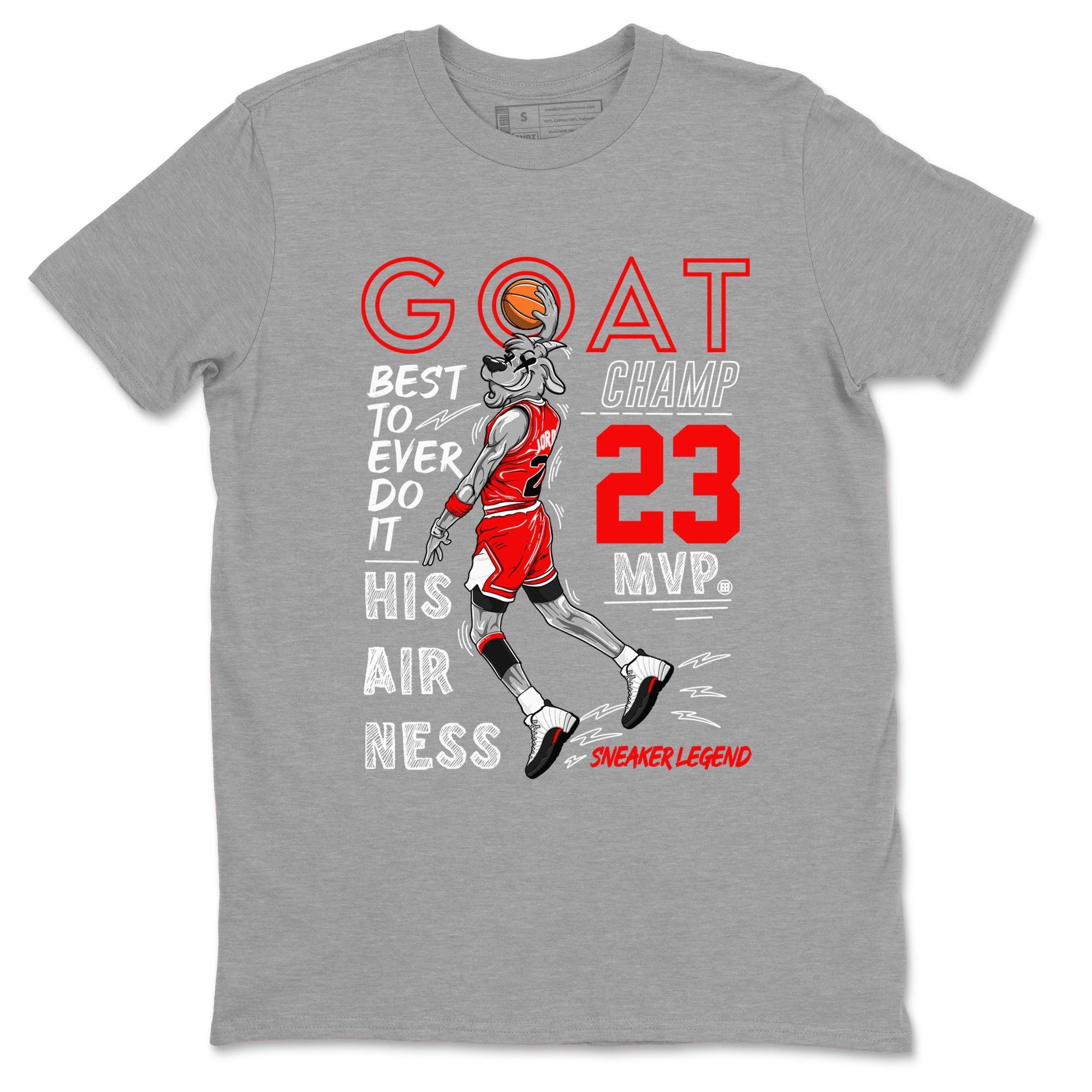 MVP Goat snkmatch Tees - Air Jordan 12 Taxi Flip