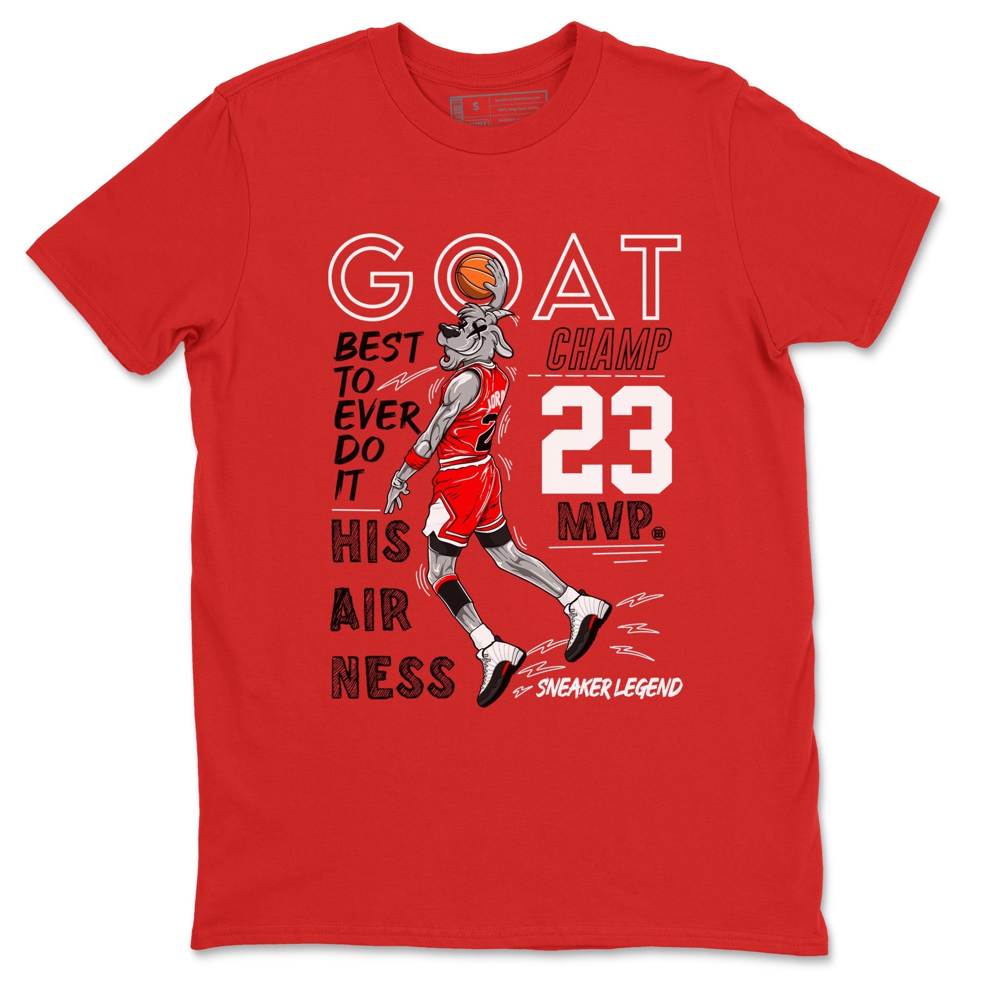 MVP Goat snkmatch Tees - Air Jordan 12 Taxi Flip