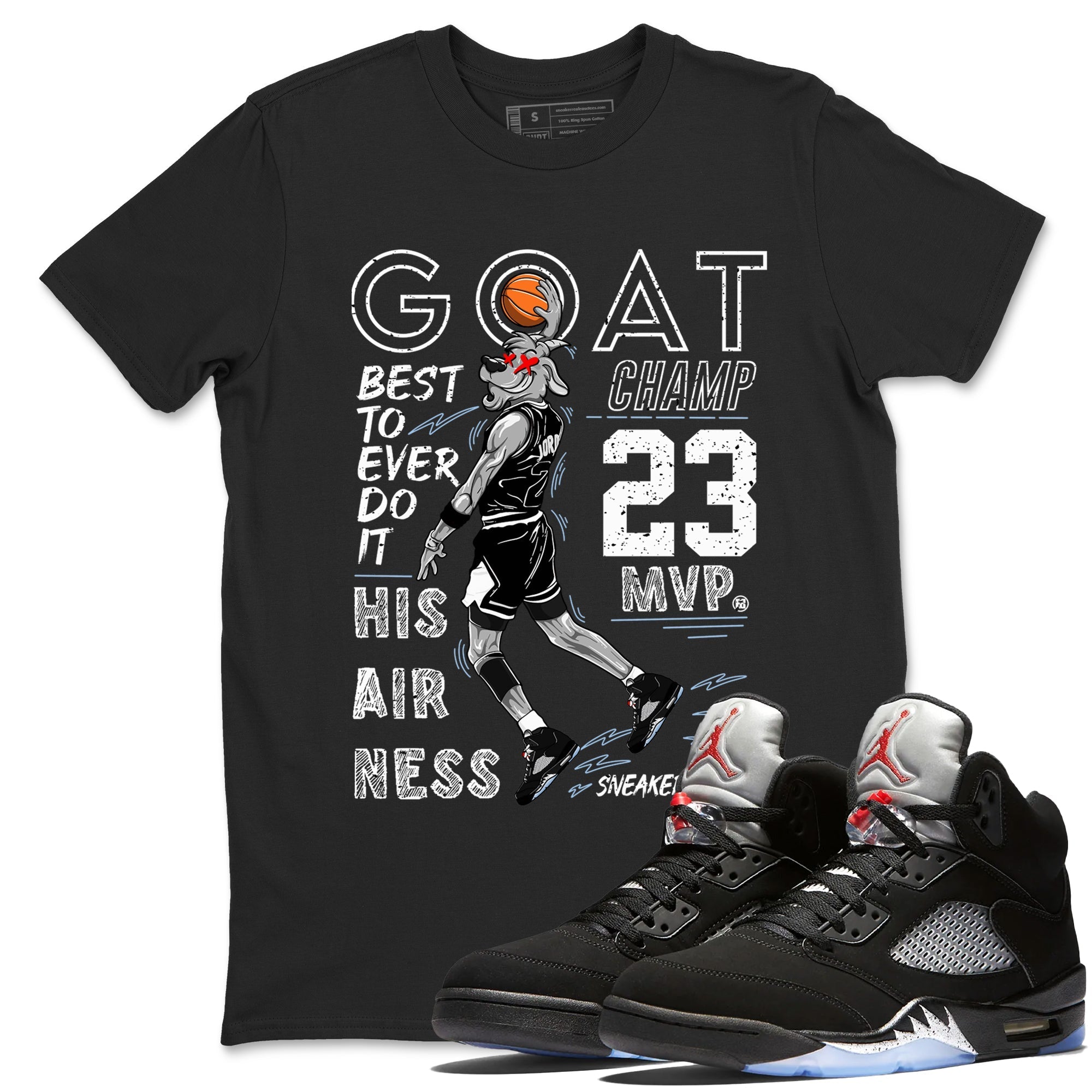 MVP Goat snkmatch Tees - Air Jordan 5 Reimagined