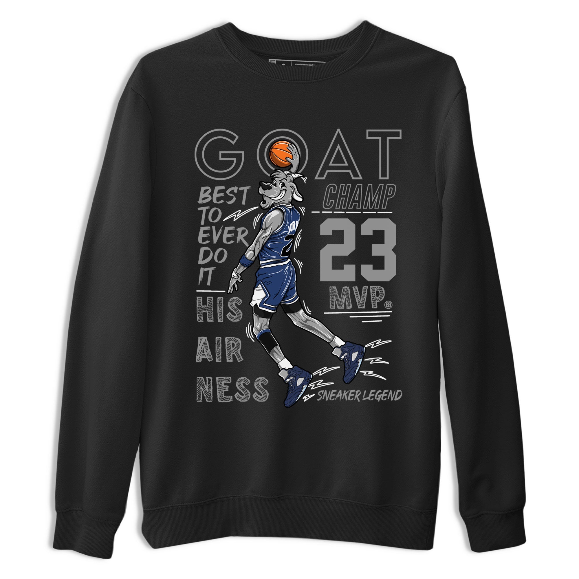 MVP Goat snkmatch Tee - Air Jordan 5 Georgetown