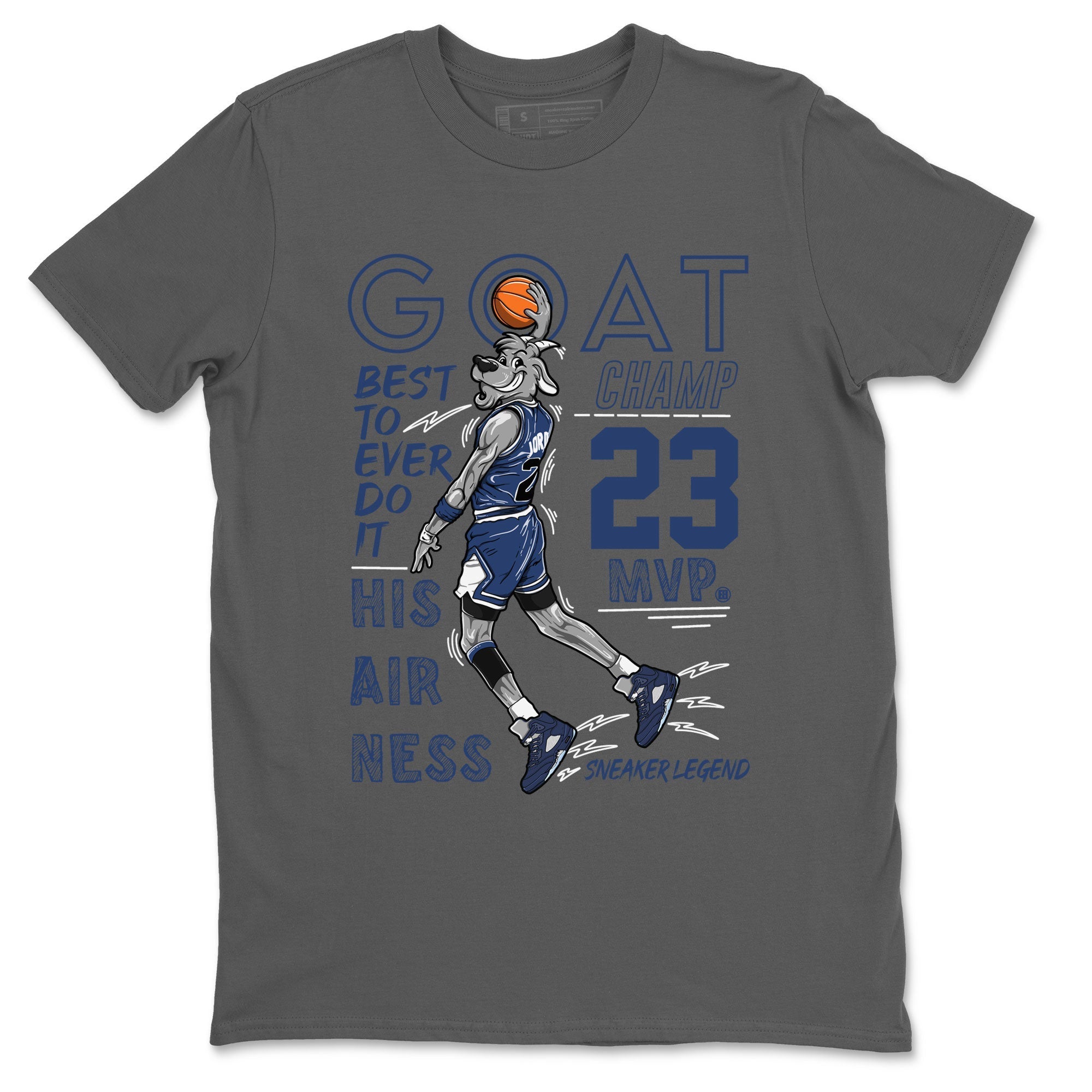 MVP Goat snkmatch Tee - Air Jordan 5 Georgetown