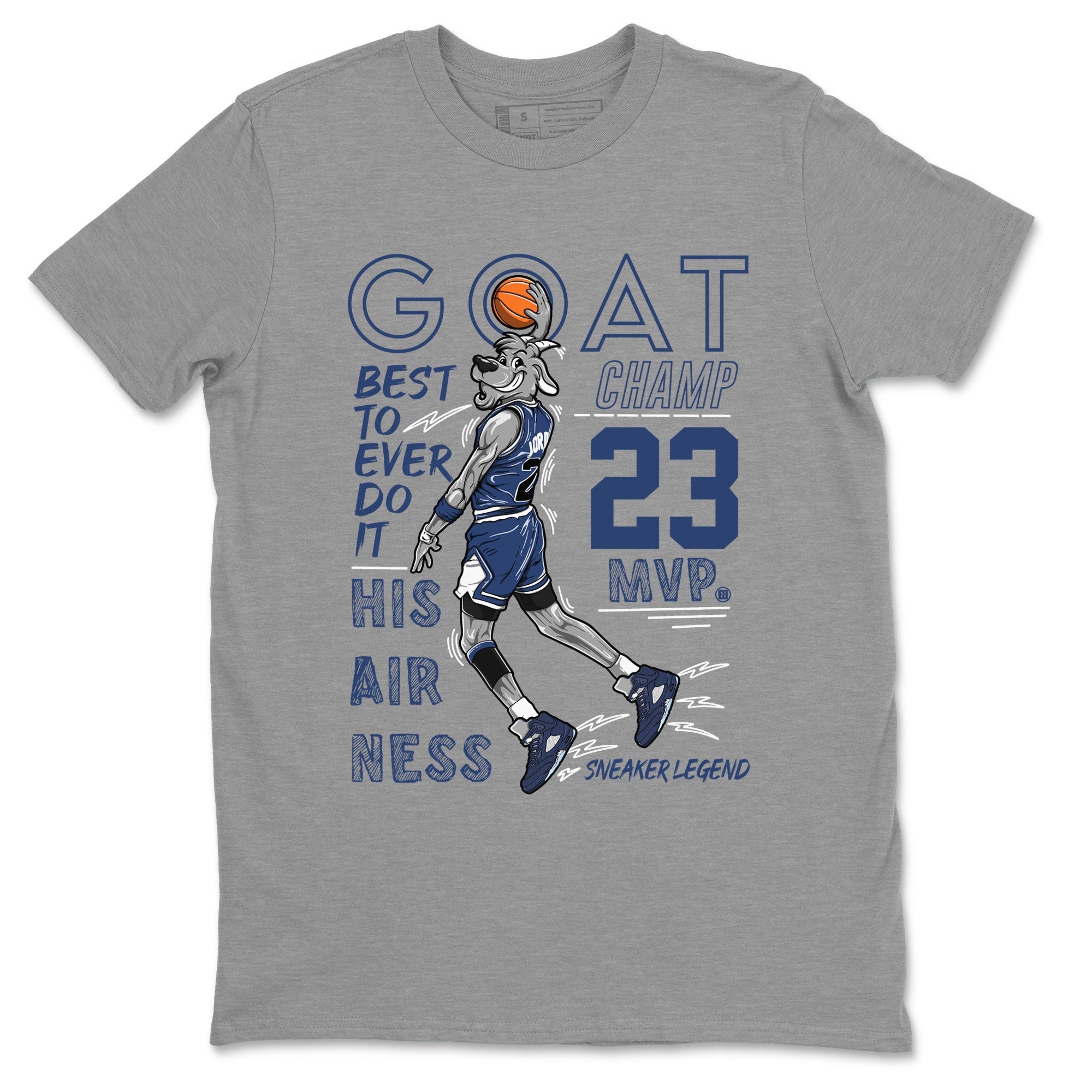 MVP Goat snkmatch Tee - Air Jordan 5 Georgetown